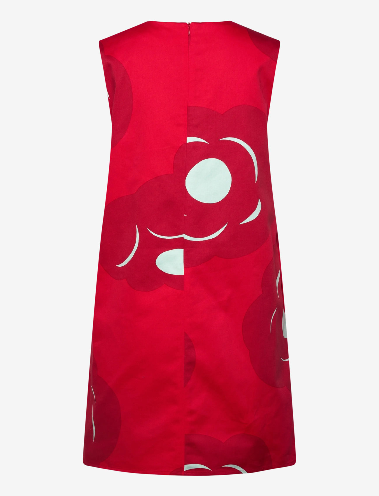Marimekko - SILUETTI TUMMA - sommarklänningar - red, dark red, light turquoise - 2