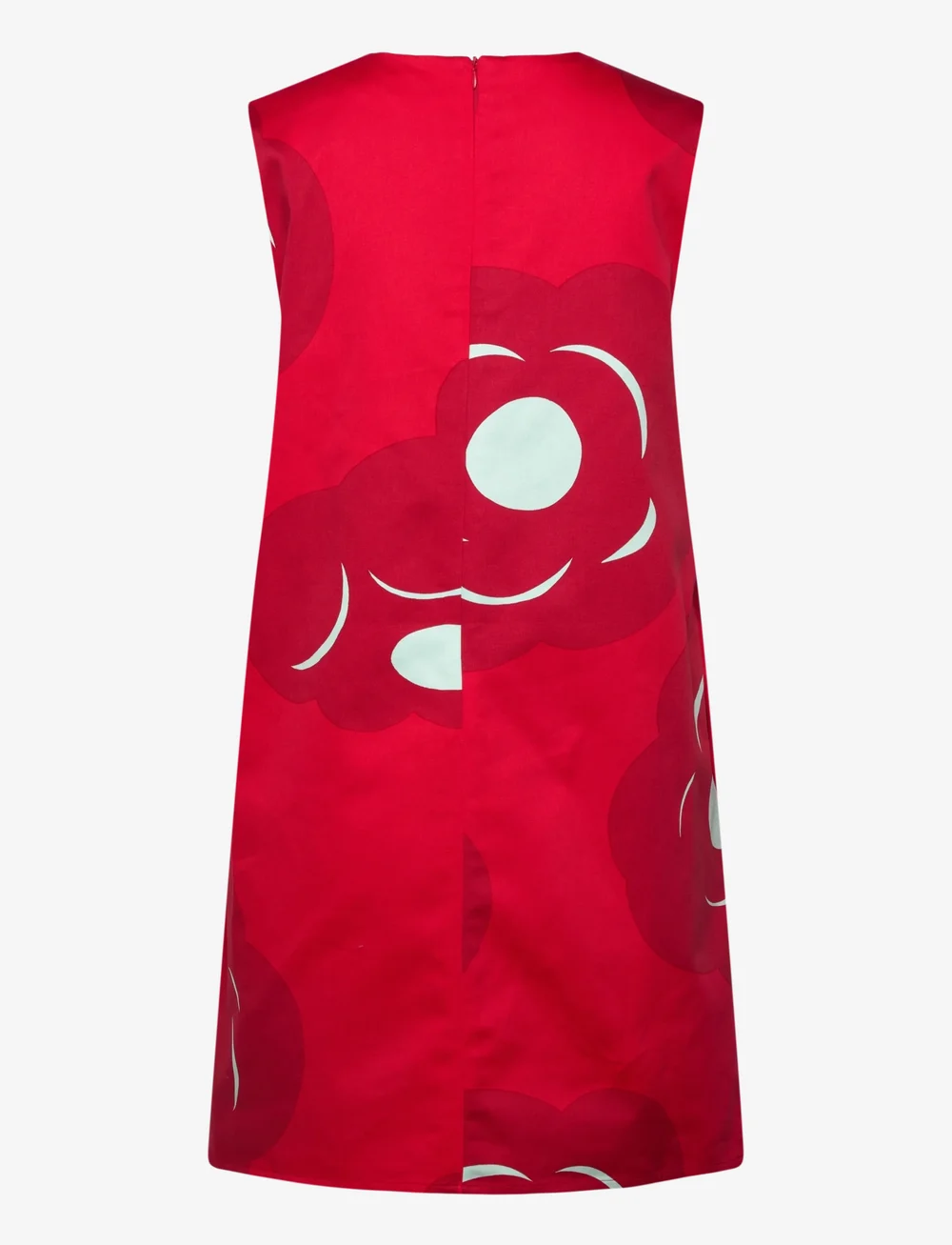 Marimekko - SILUETTI TUMMA - sommerkleider - red, dark red, light turquoise - 2