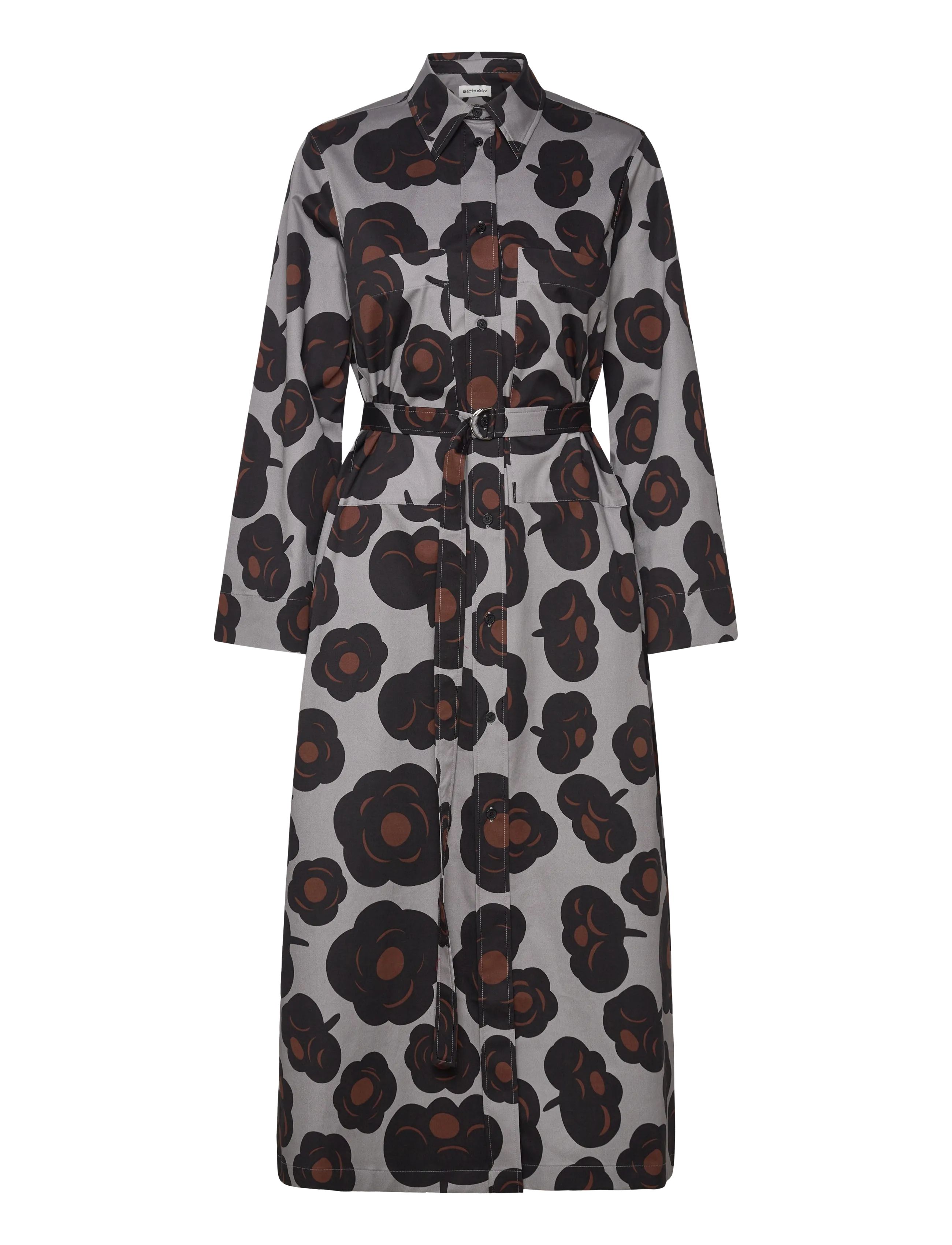 MARIMEKKO Molla Tumma Grau - 40 - Damen