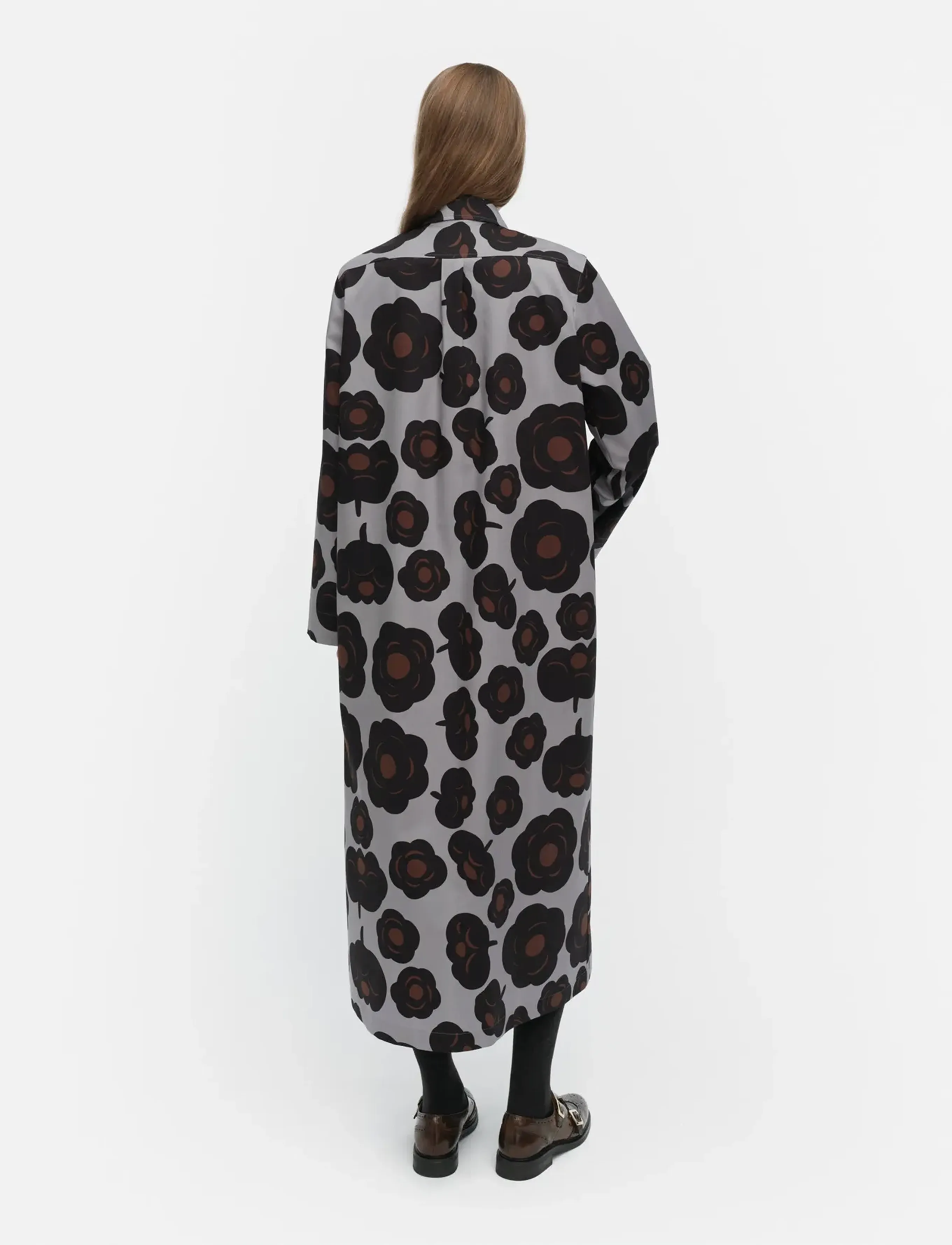 Marimekko - MOLLA TUMMA - kreklkleitas - grey, black, brown - 4