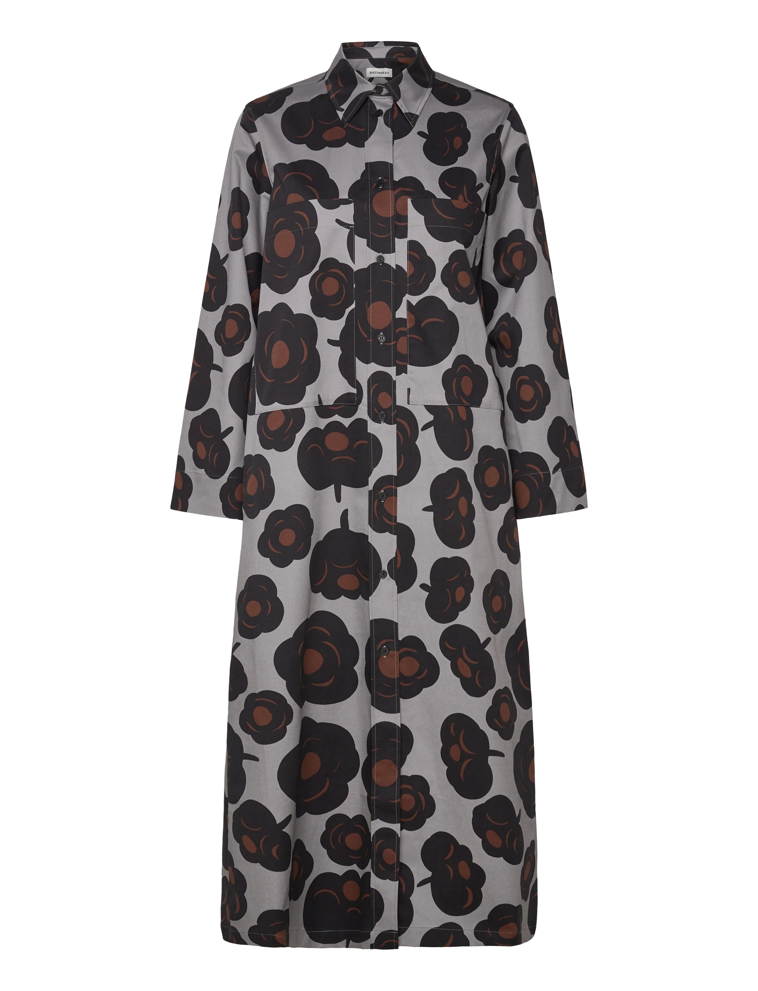 Marimekko - MOLLA TUMMA - kreklkleitas - grey, black, brown - 3