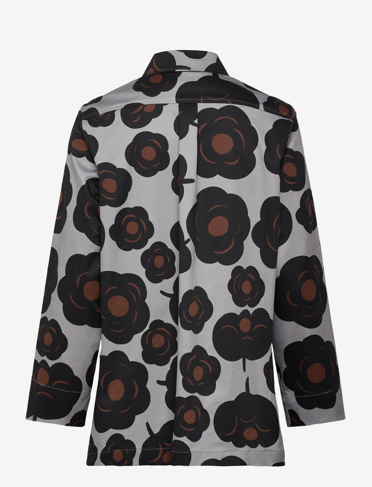 Marimekko - MAARIA TUMMA - teksasärgid - grey, black, brown - 2