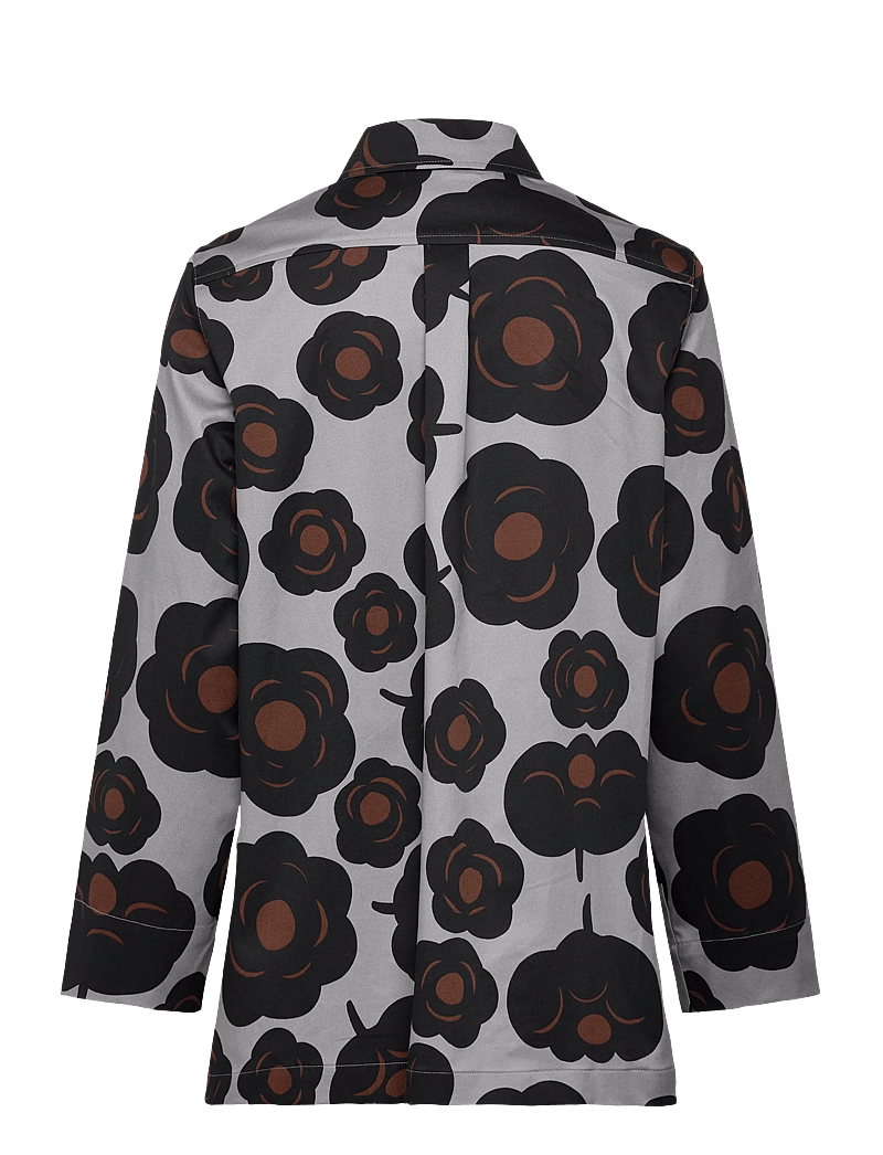 Marimekko - MAARIA TUMMA - teksasärgid - grey, black, brown - 2