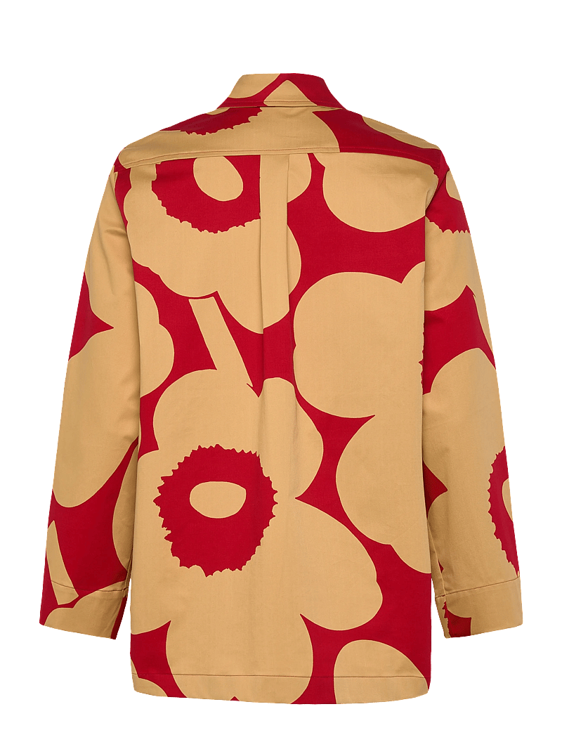 Marimekko - MAARIA UNIKKO - jeanshemden - light brown, red - 2