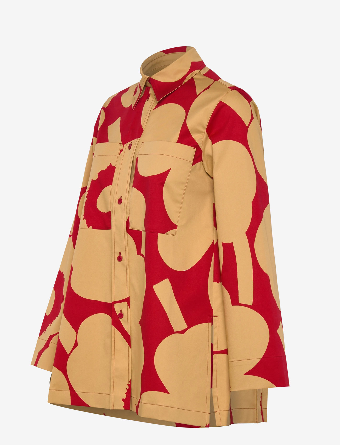 Marimekko - MAARIA UNIKKO - jeanshemden - light brown, red - 3
