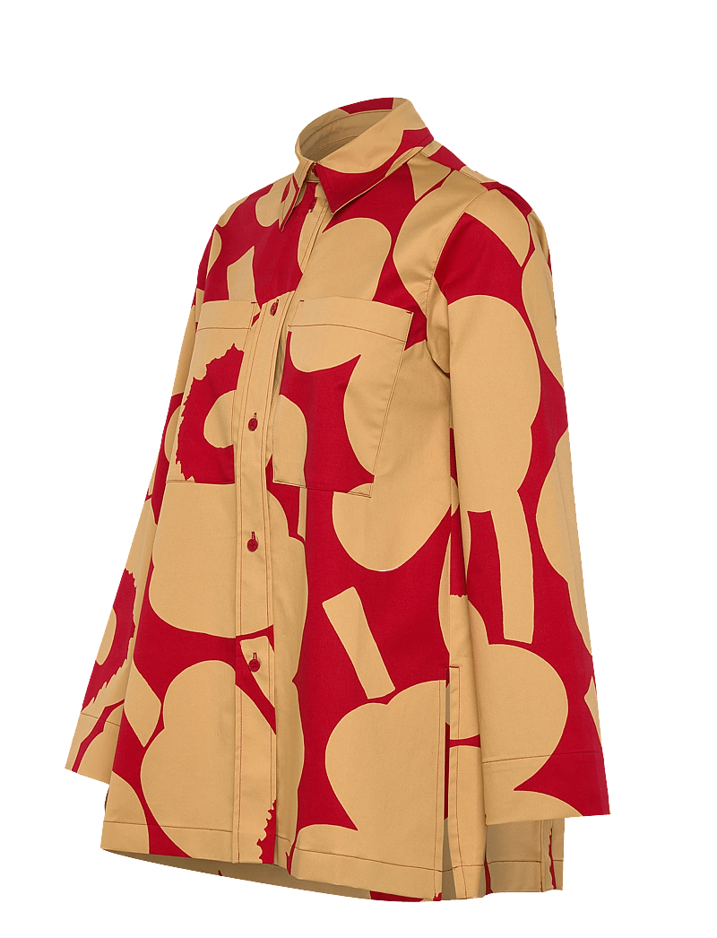 Marimekko - MAARIA UNIKKO - jeanshemden - light brown, red - 3