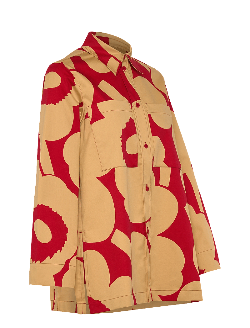 Marimekko - MAARIA UNIKKO - jeanshemden - light brown, red - 4