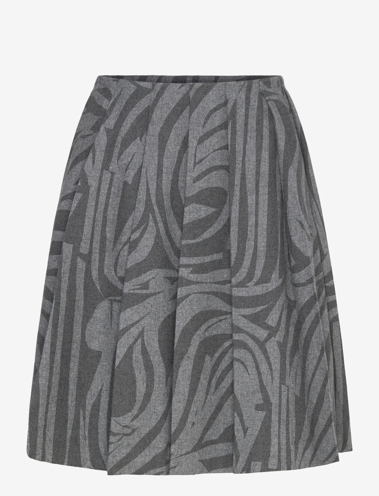 Marimekko - DAALIA JOKURAITA - midinederdele - grey, light grey - 1