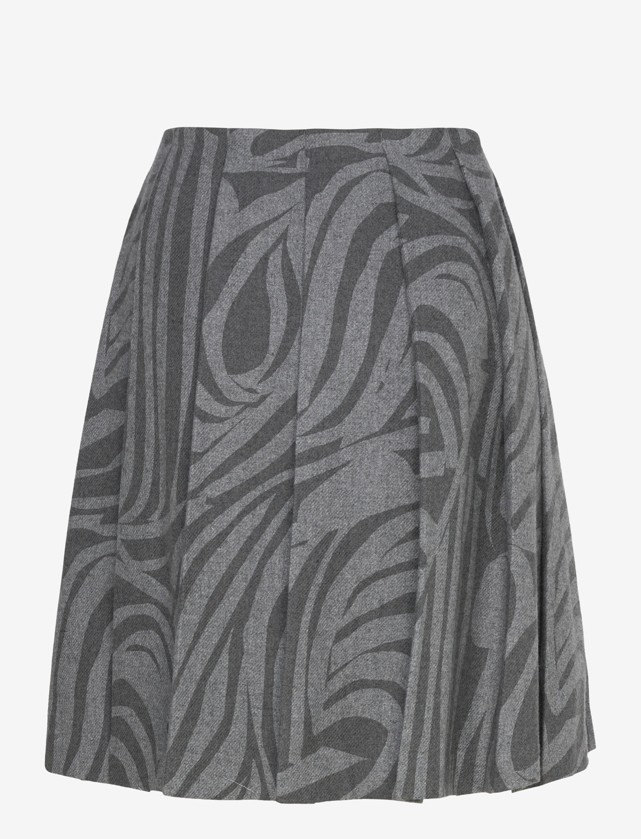 Marimekko - DAALIA JOKURAITA - midinederdele - grey, light grey - 2