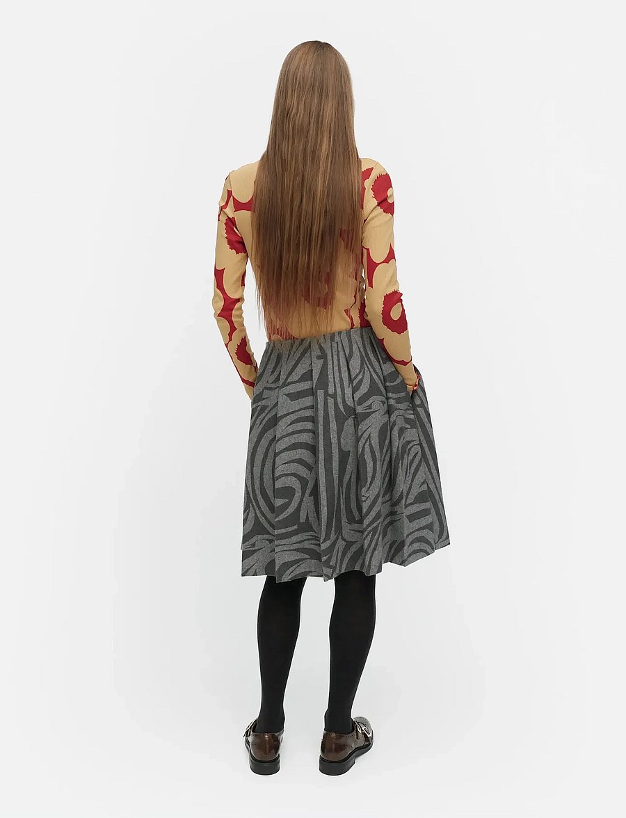 Marimekko - DAALIA JOKURAITA - plisserade kjolar - grey, light grey - 3