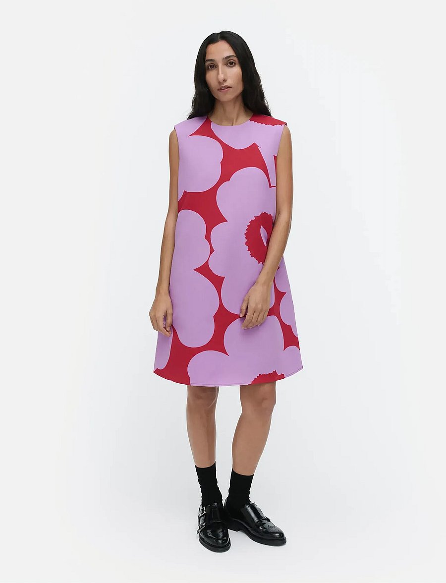 Marimekko - SOPIVA UNIKKO - kurze kleider - purple, red - 0