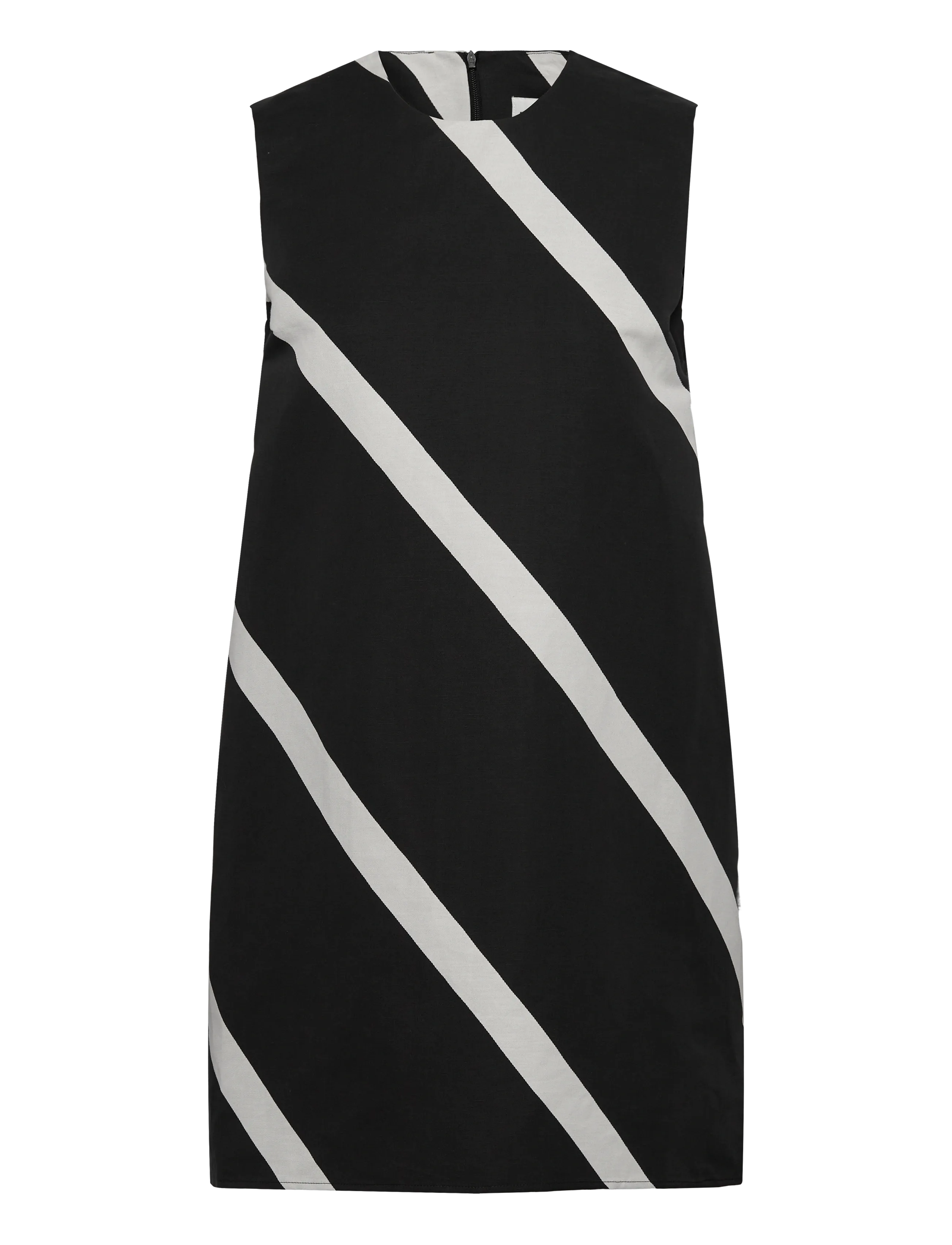 Marimekko SOPIVA BASSO - Dresses - BLACK, OFF WHITE / black