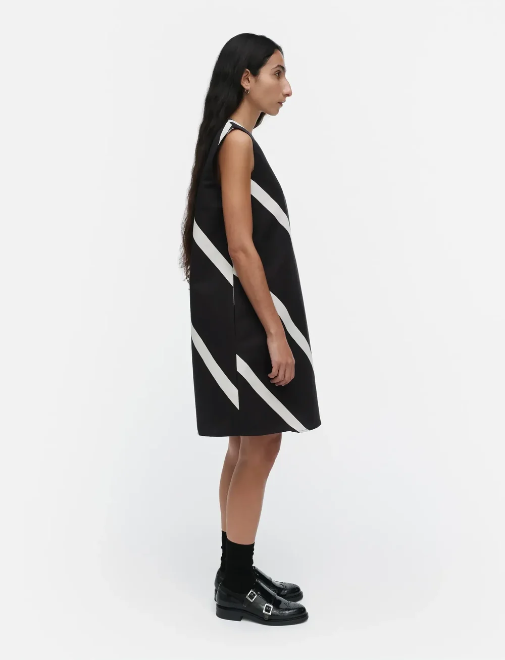 Marimekko - SOPIVA BASSO - partykleider - black, off white - 4