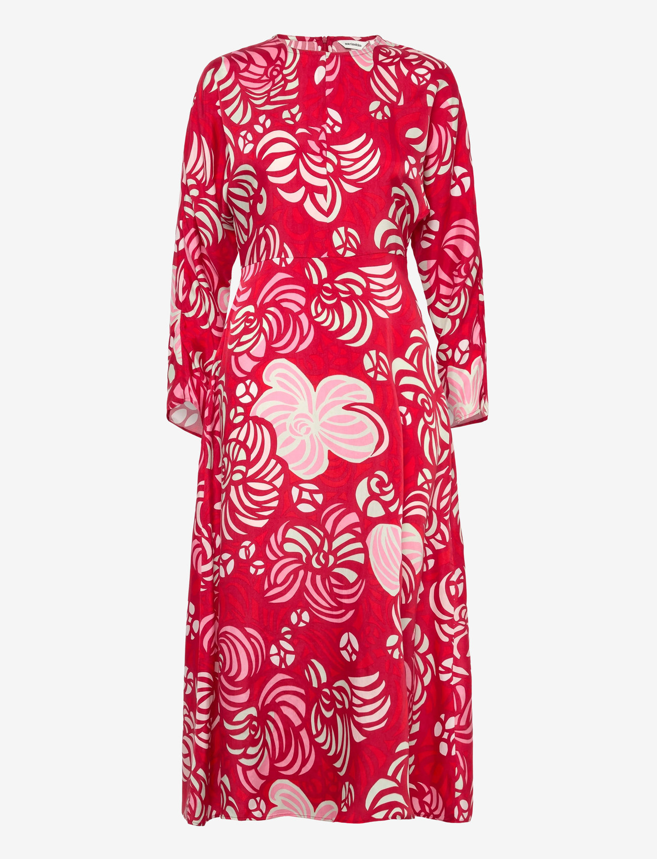 Marimekko - RYTMI TORSTAI - midi kjoler - red, light turquoise, pink - 1