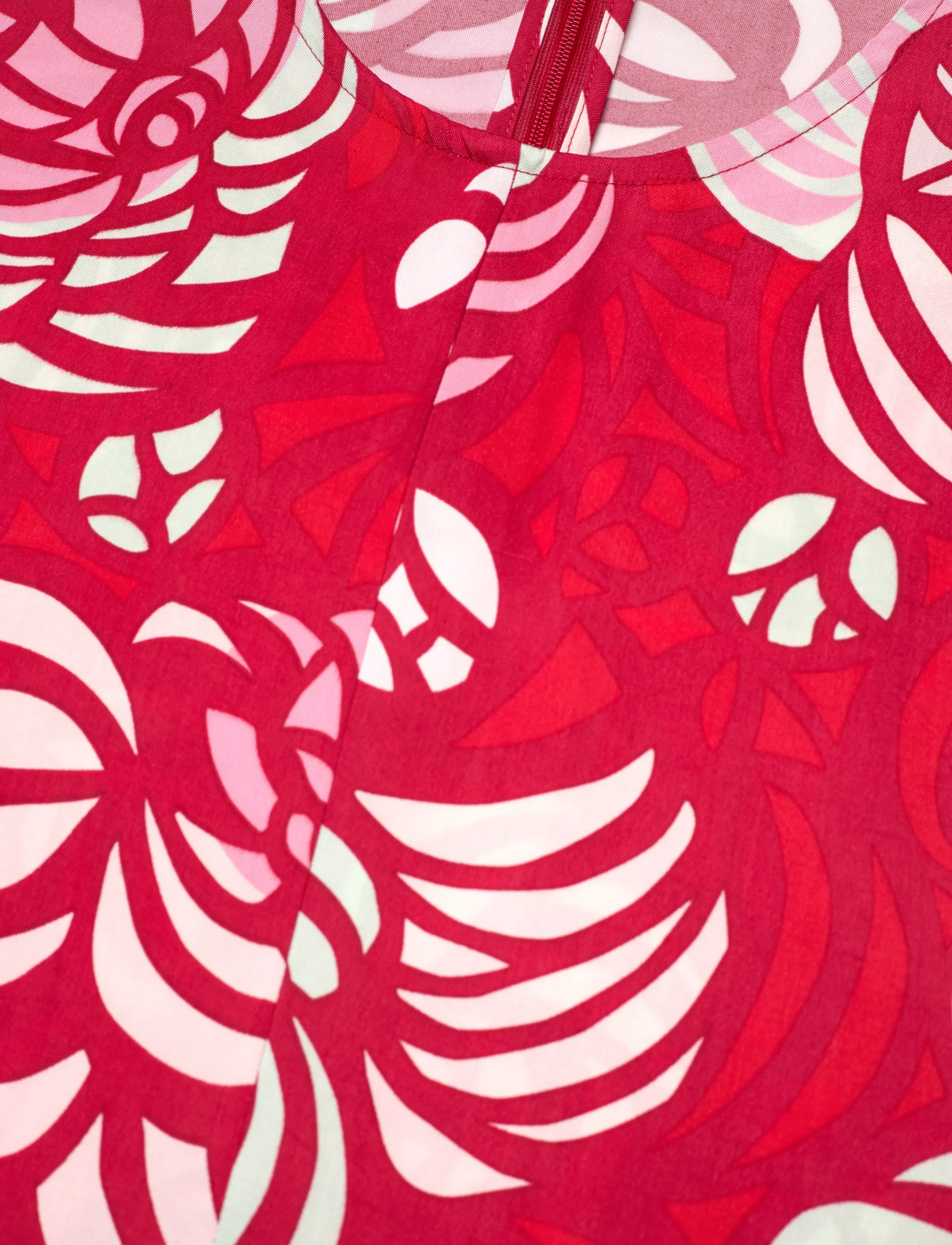 Marimekko - RYTMI TORSTAI - midi-kleider - red, light turquoise, pink - 5