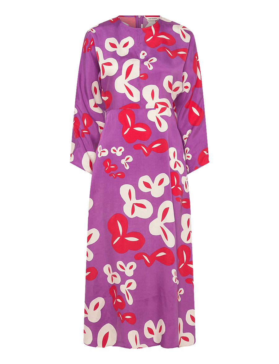 Marimekko - RYTMI POIMINTO - maxi kjoler - purple, off white, red - 1
