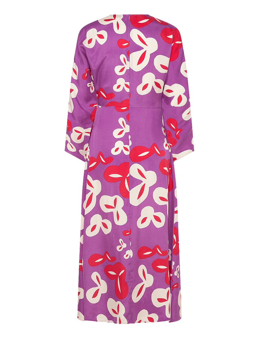 Marimekko - RYTMI POIMINTO - maxi kjoler - purple, off white, red - 2