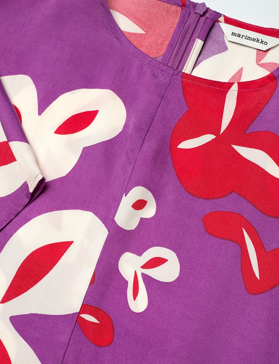Marimekko - RYTMI POIMINTO - maxi kjoler - purple, off white, red - 5