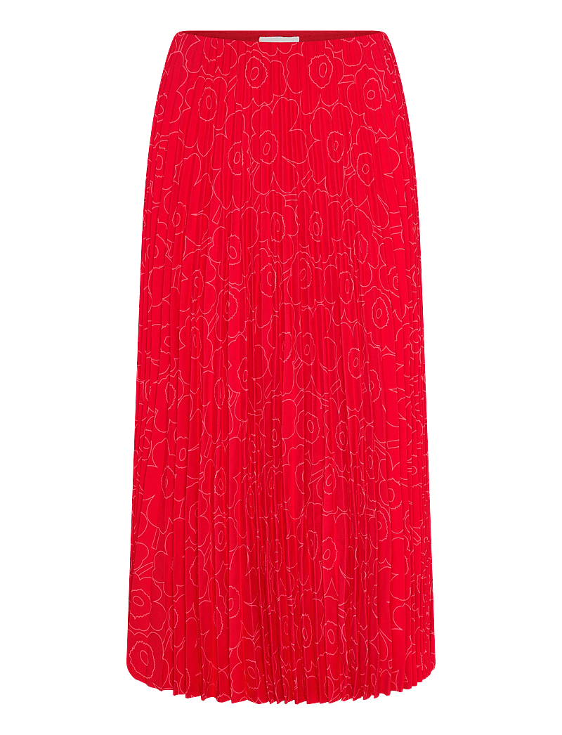 Marimekko - MYY PIIRTO UNIKKO - faltenröcke - red, bright red - 1