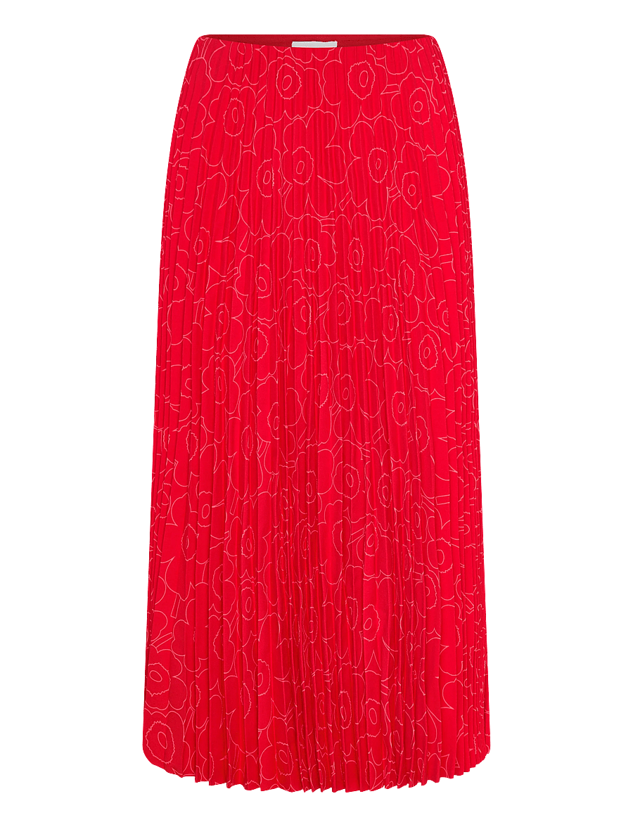 Marimekko - MYY PIIRTO UNIKKO - faltenröcke - red, bright red - 1