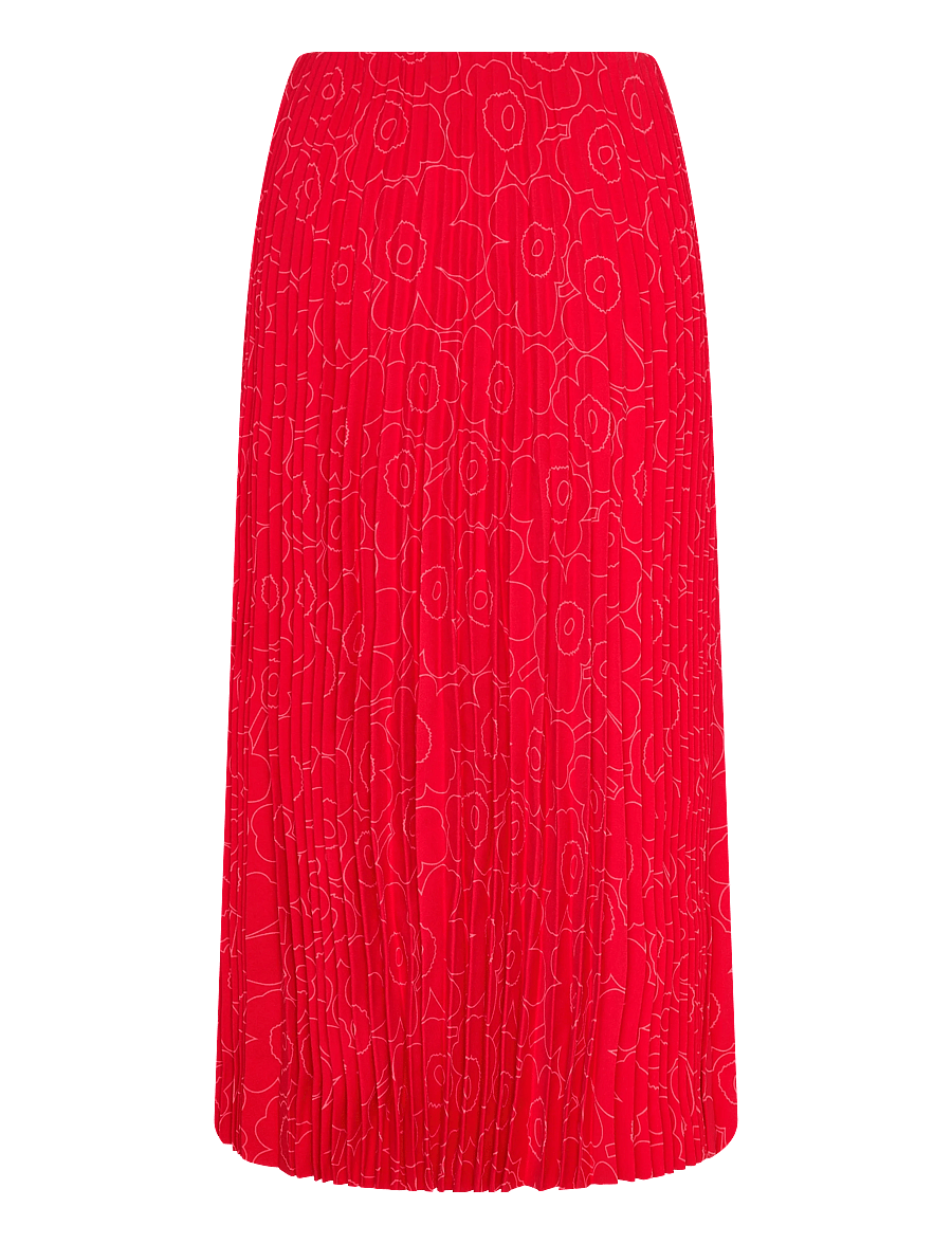 Marimekko - MYY PIIRTO UNIKKO - faltenröcke - red, bright red - 2