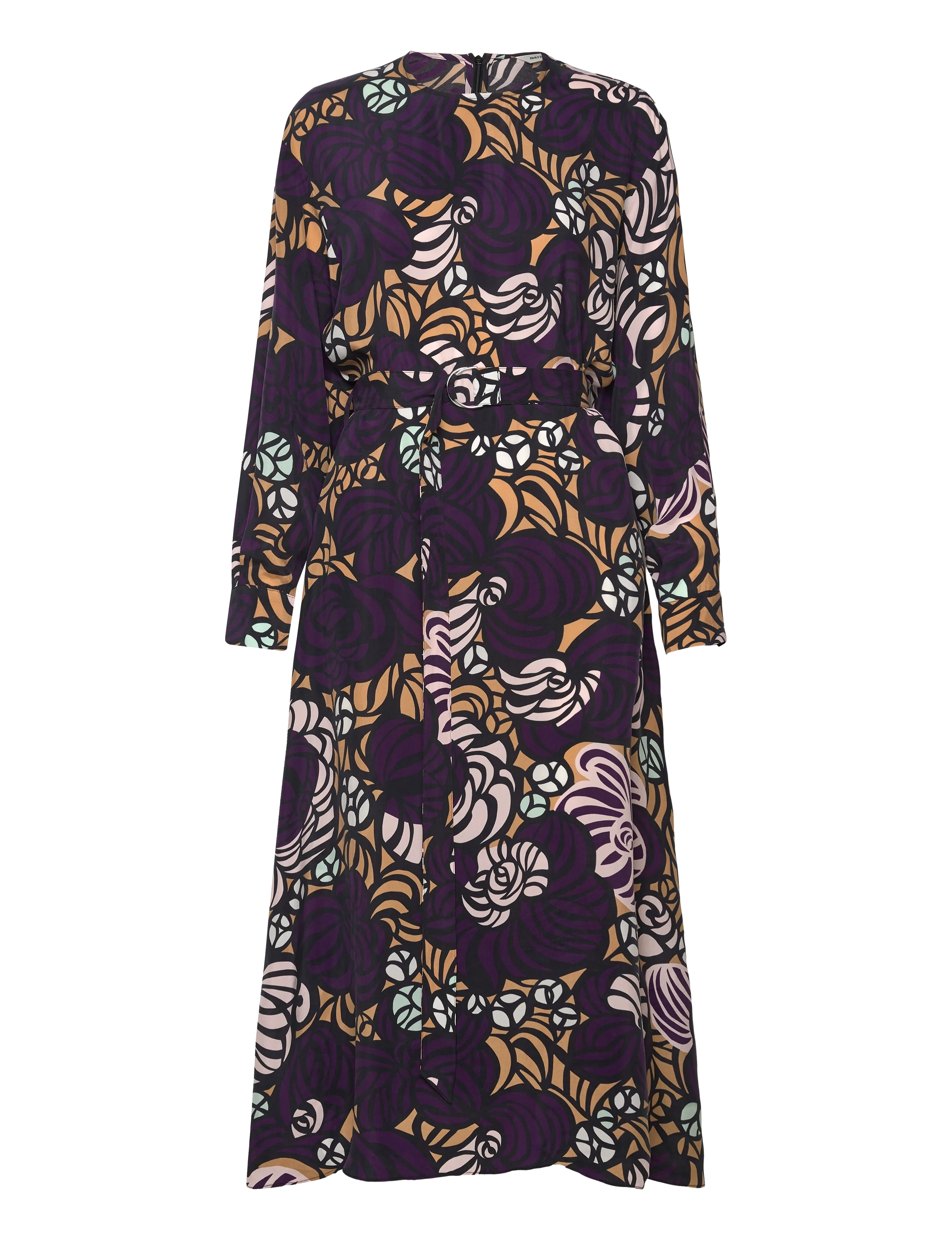 Marimekko COMBU TORSTAI - Clothing - VIOLET, LIGHT BROWN, L. PINK / brown