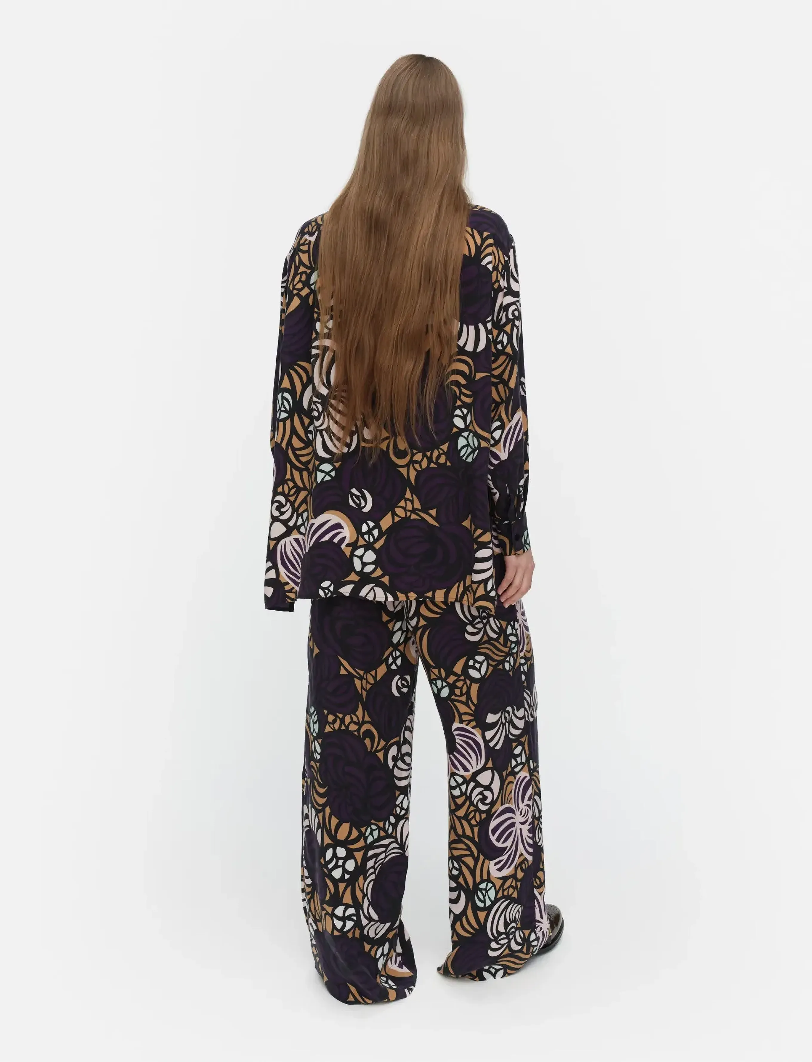 Marimekko - OANET TORSTAI - peoriided outlet-hindadega - violet, light brown, l. pink - 3