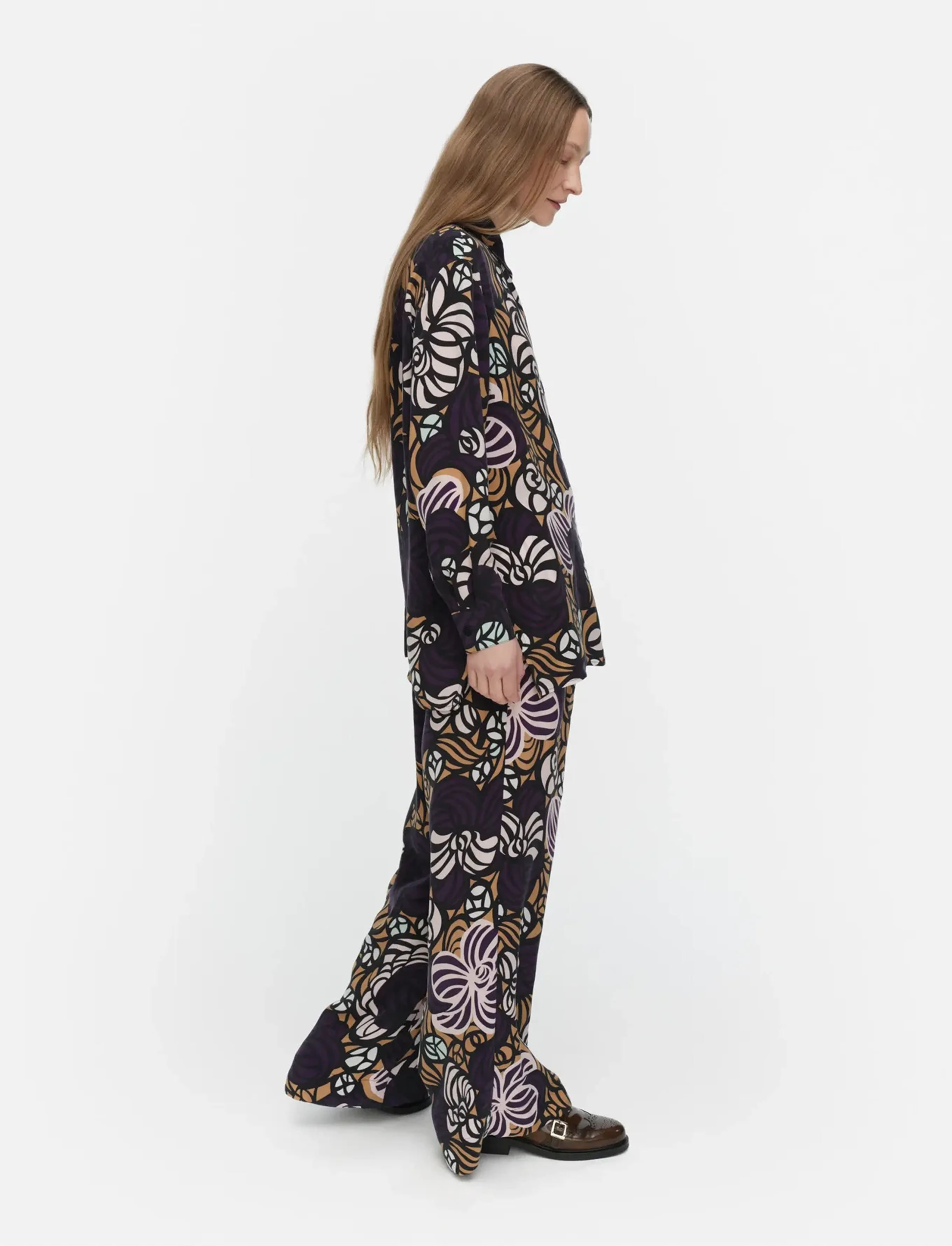 Marimekko - OANET TORSTAI - peoriided outlet-hindadega - violet, light brown, l. pink - 4
