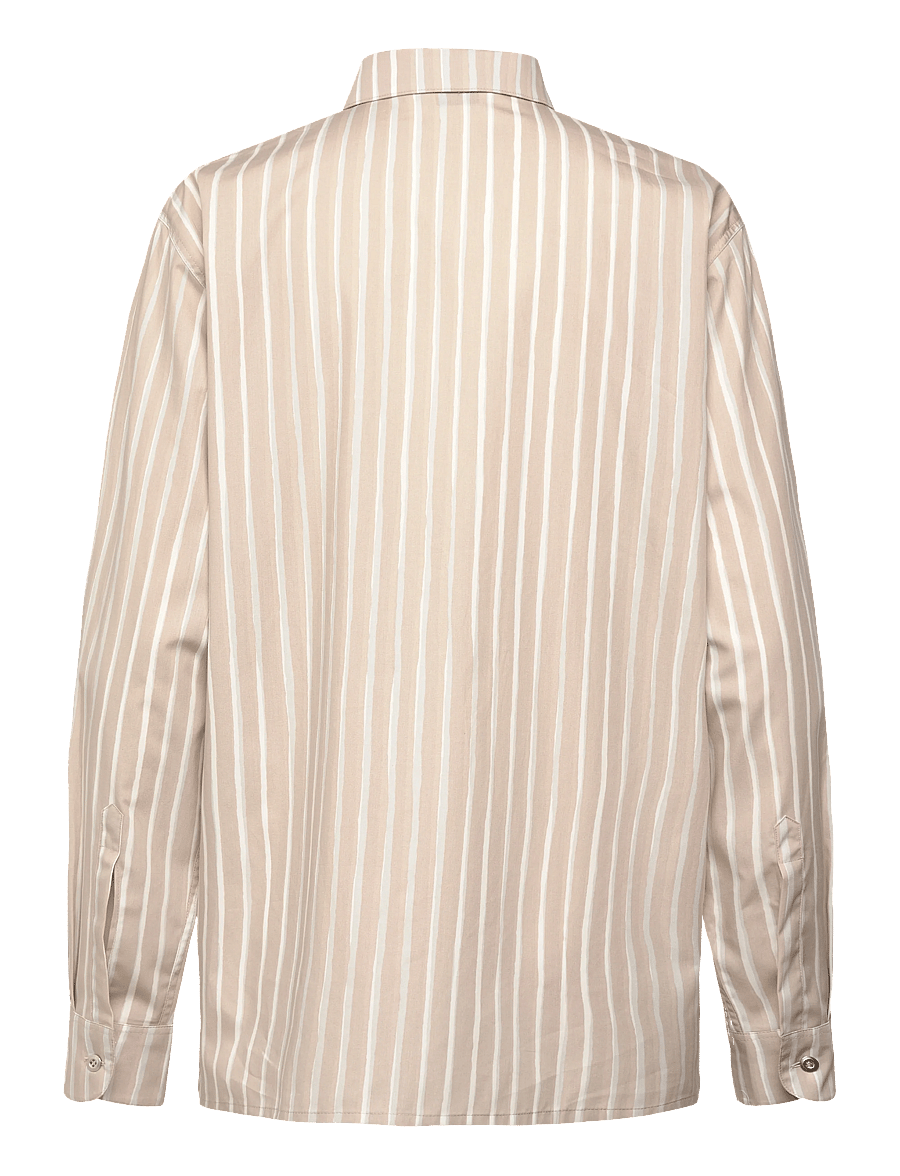 Marimekko - JOKAPOIKA 2017 - denim shirts - light grey, beige, white - 2