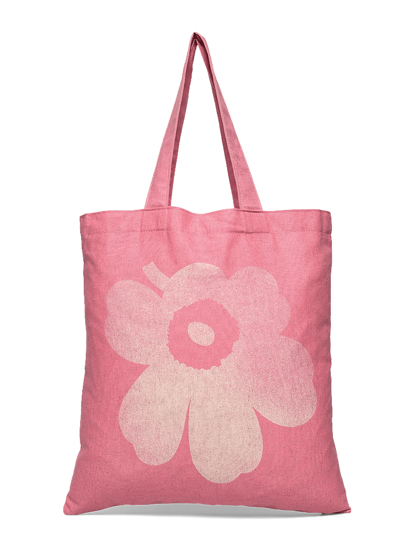 Marimekko - VANKKA UNIKKO PLACEMENT - tote bags - pink, off white - 1