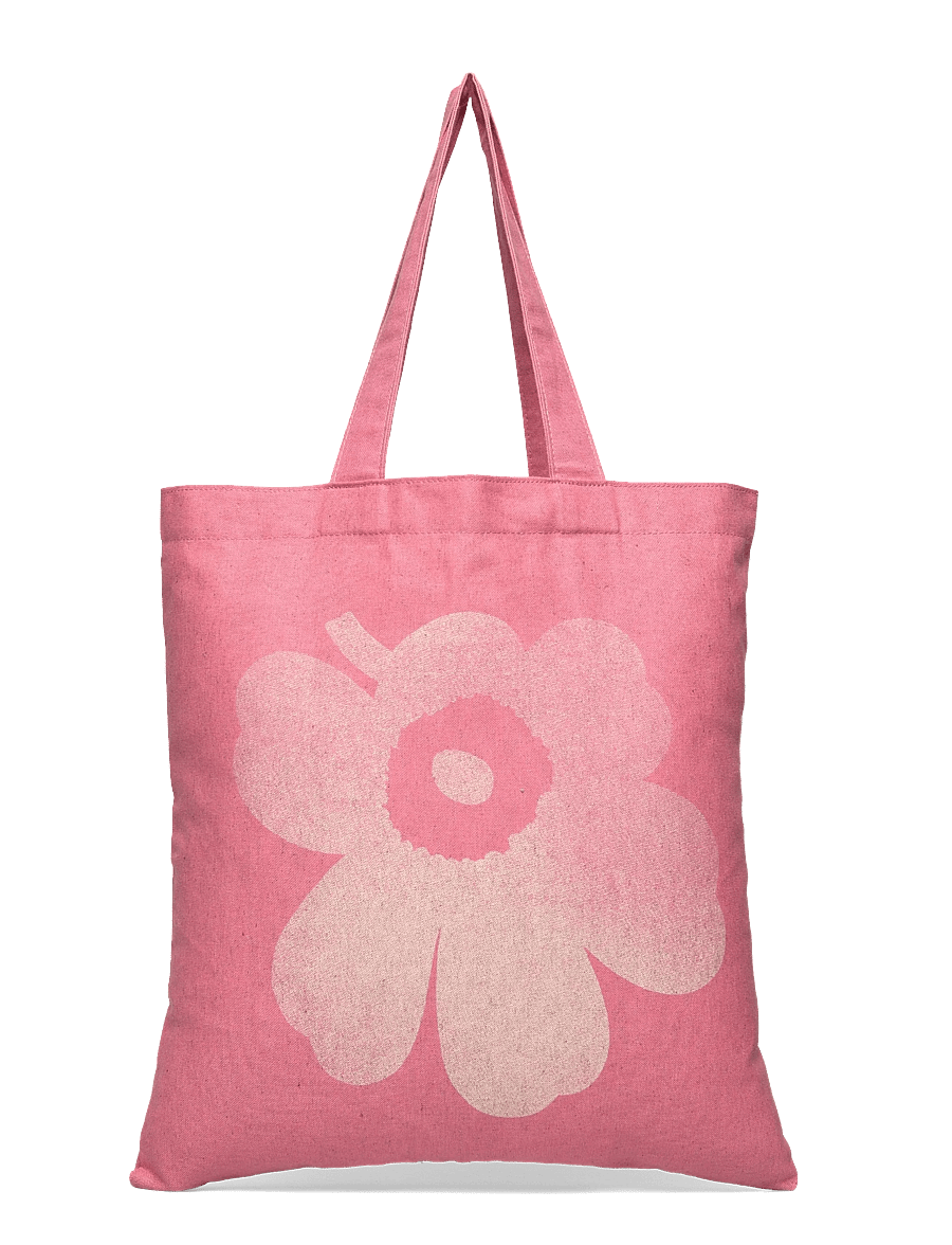 Marimekko - VANKKA UNIKKO PLACEMENT - tote-stiilis kotid - pink, off white - 2