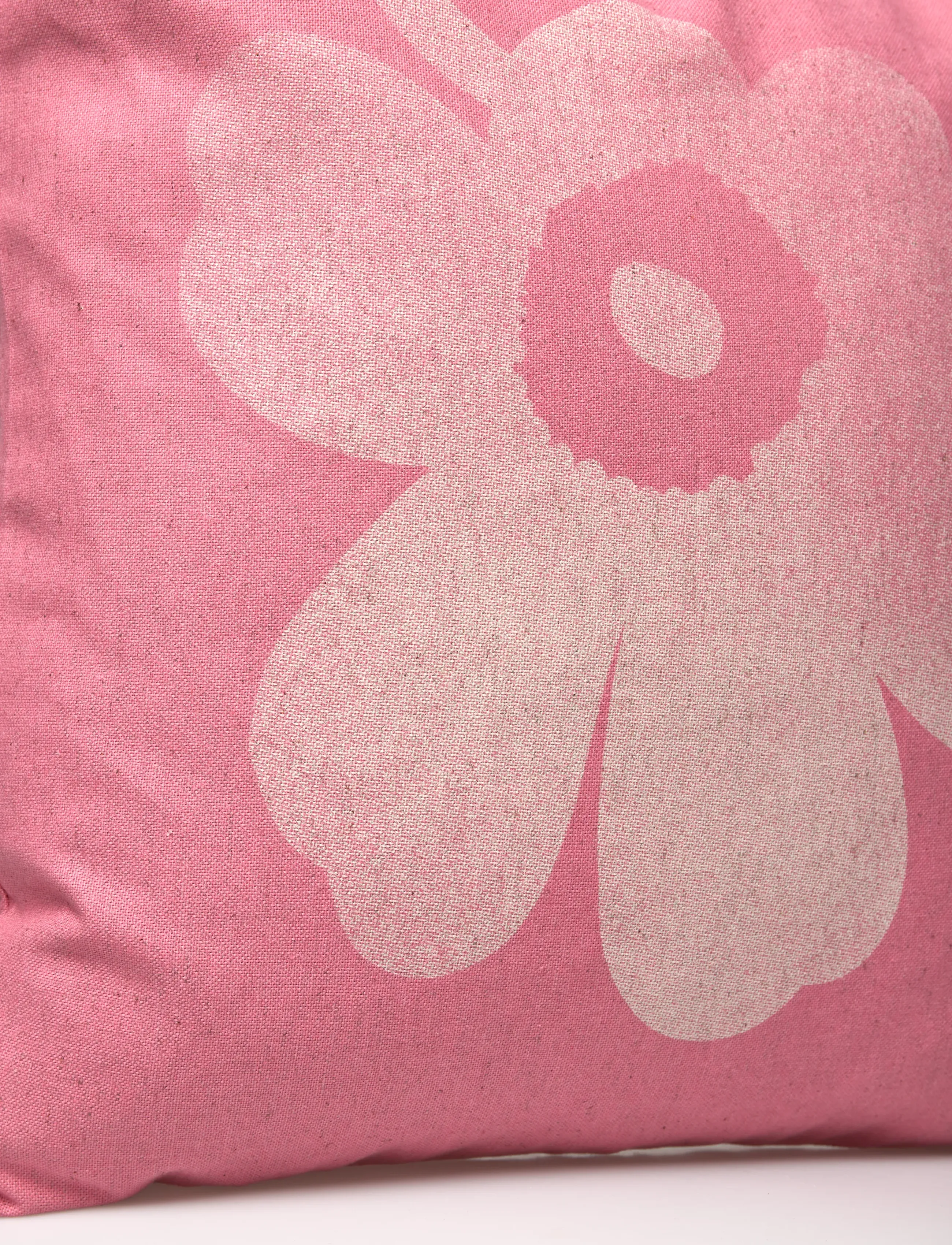 Marimekko - VANKKA UNIKKO PLACEMENT - tote bags - pink, off white - 4