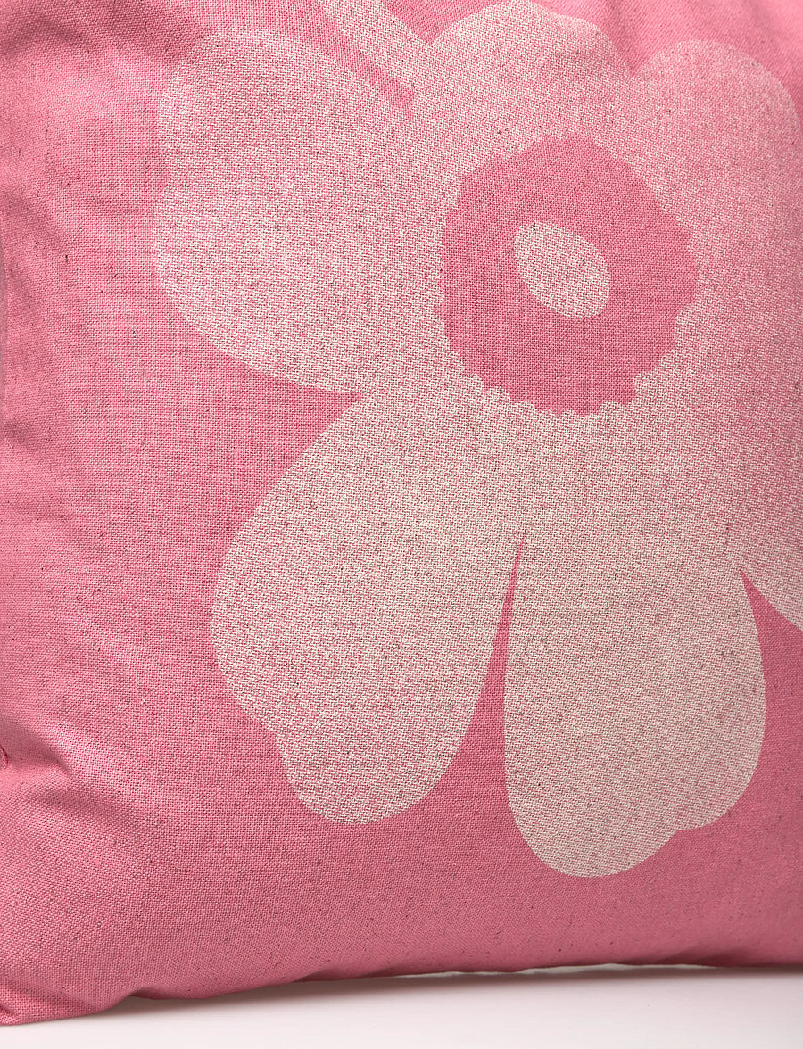 Marimekko - VANKKA UNIKKO PLACEMENT - tote-stiilis kotid - pink, off white - 4