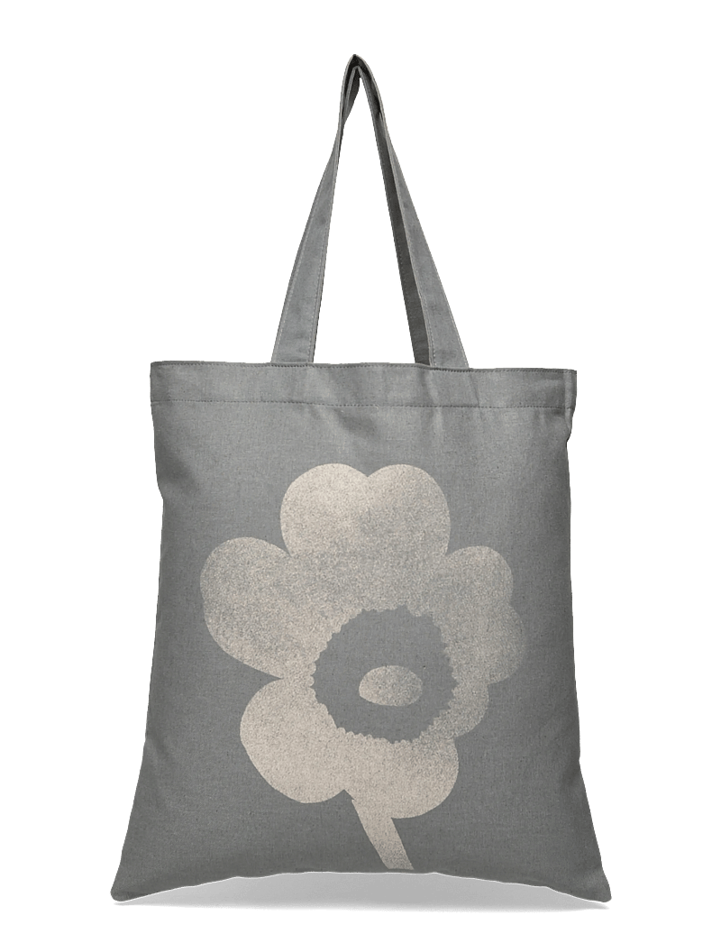 Marimekko - VANKKA UNIKKO PLACEMENT - tote bags - grey, off white - 1