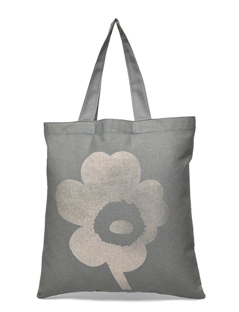 Marimekko - VANKKA UNIKKO PLACEMENT - tote bags - grey, off white - 2