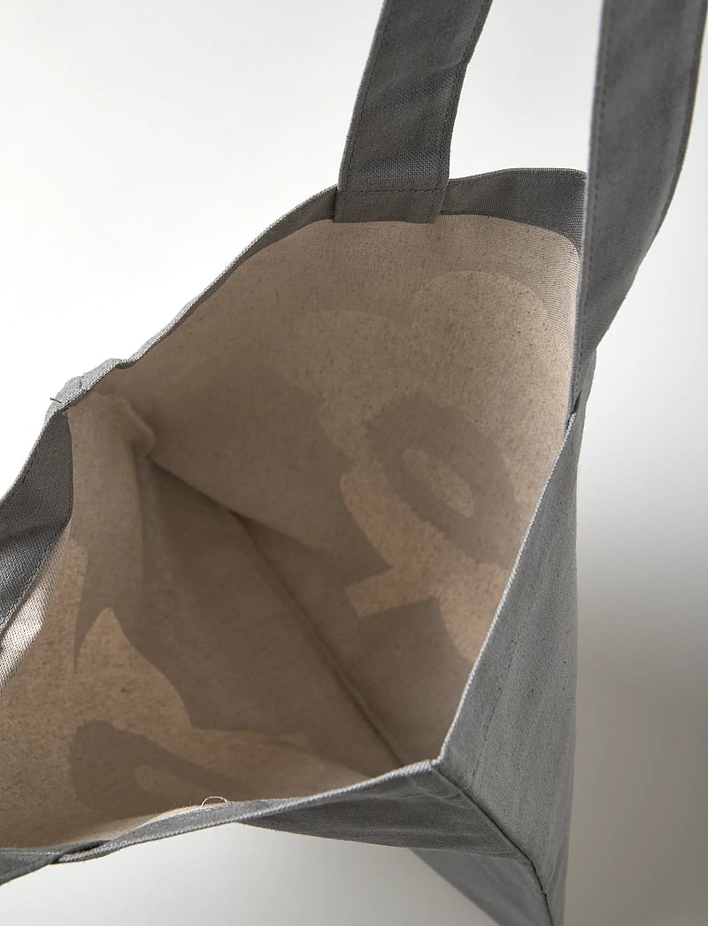 Marimekko - VANKKA UNIKKO PLACEMENT - tote bags - grey, off white - 5