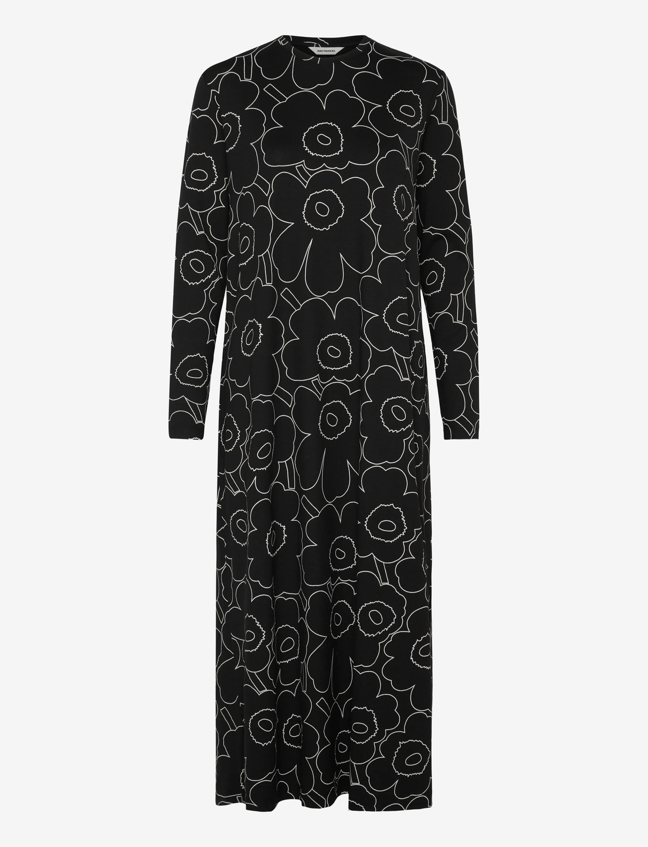 Marimekko - KOLMIN PIIRTO UNIKKO - robes midi - black, off white - 1