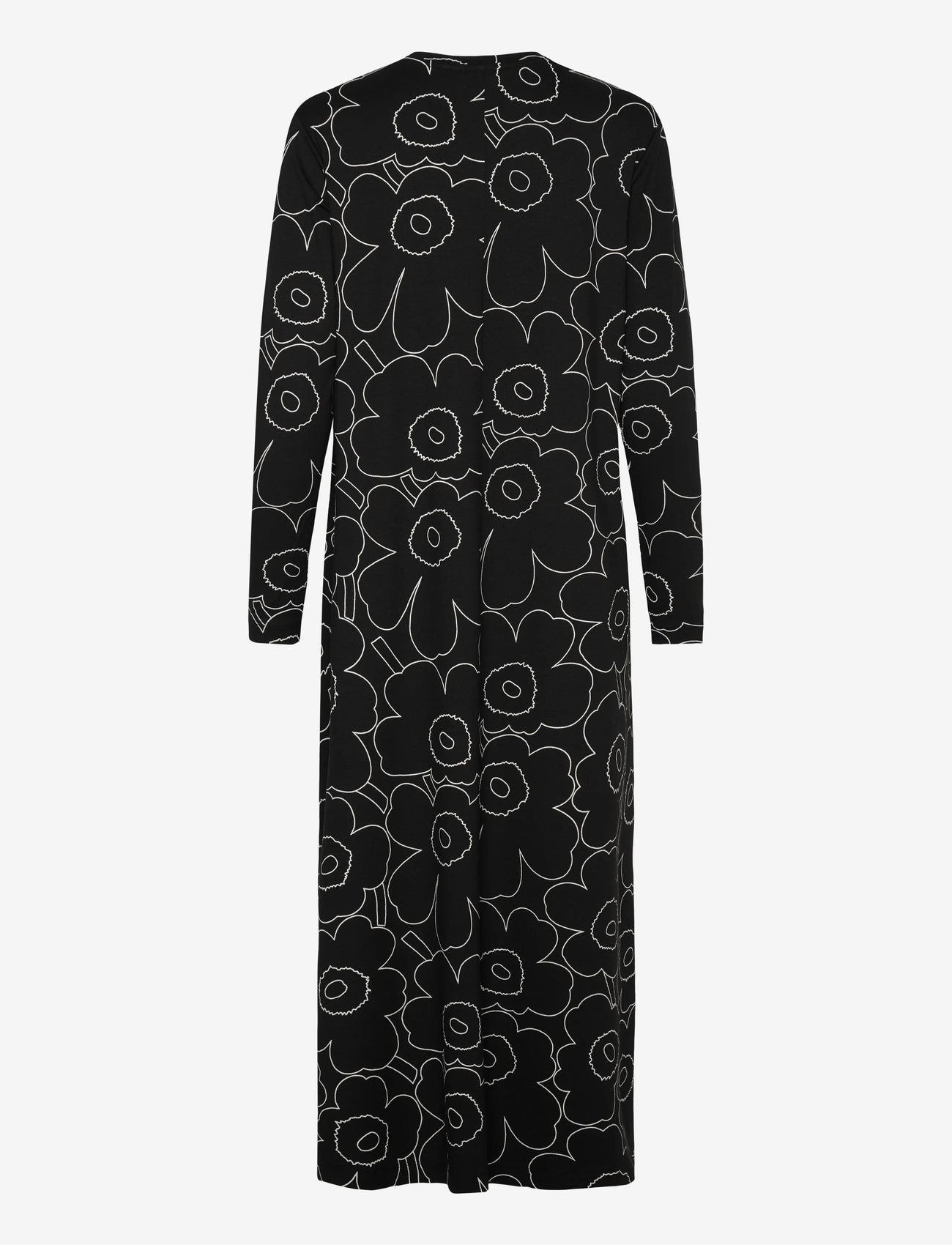 Marimekko - KOLMIN PIIRTO UNIKKO - robes midi - black, off white - 2