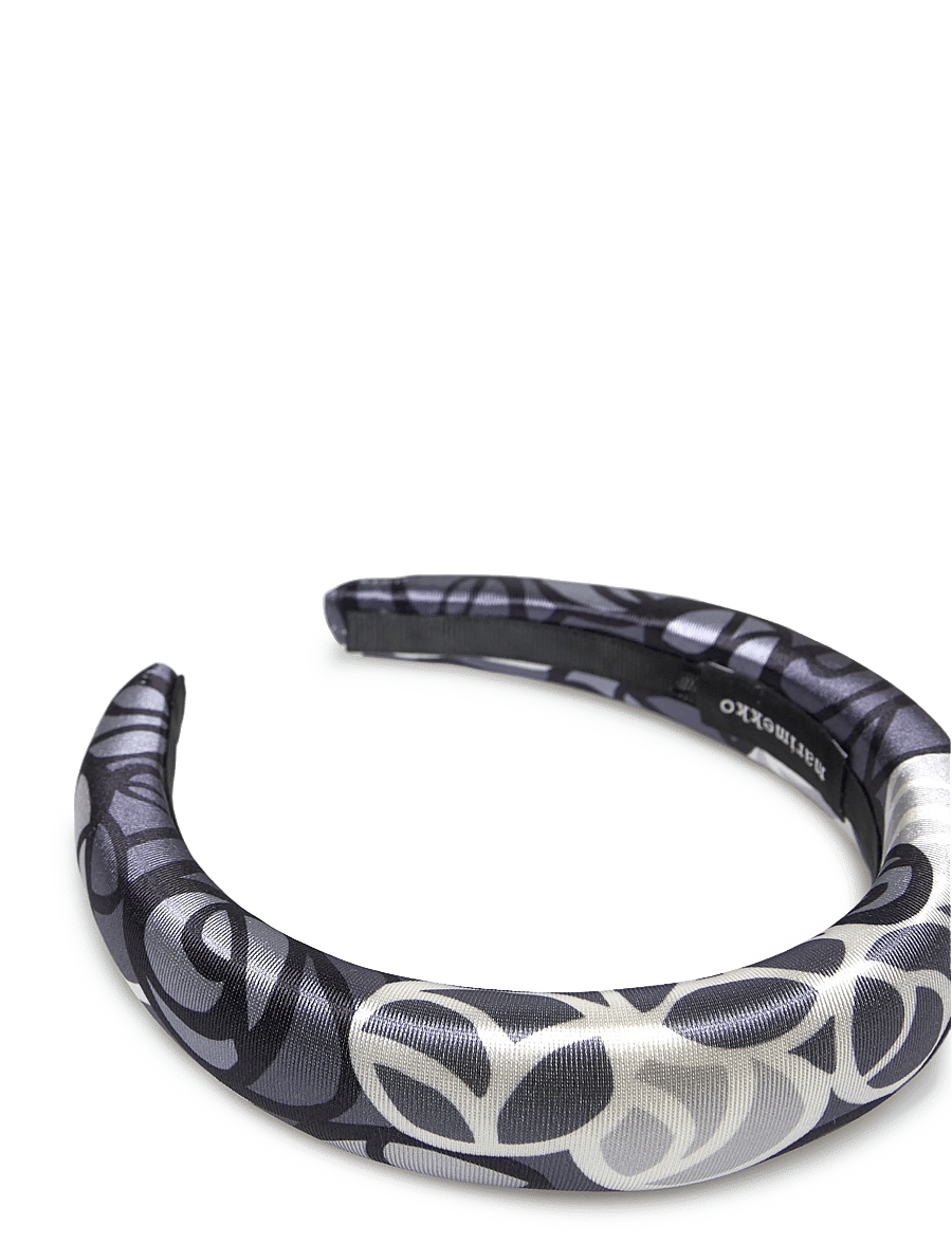 Marimekko - TENHOTA SLIM JUHANNES - peavõrud - black, off white, grey - 2