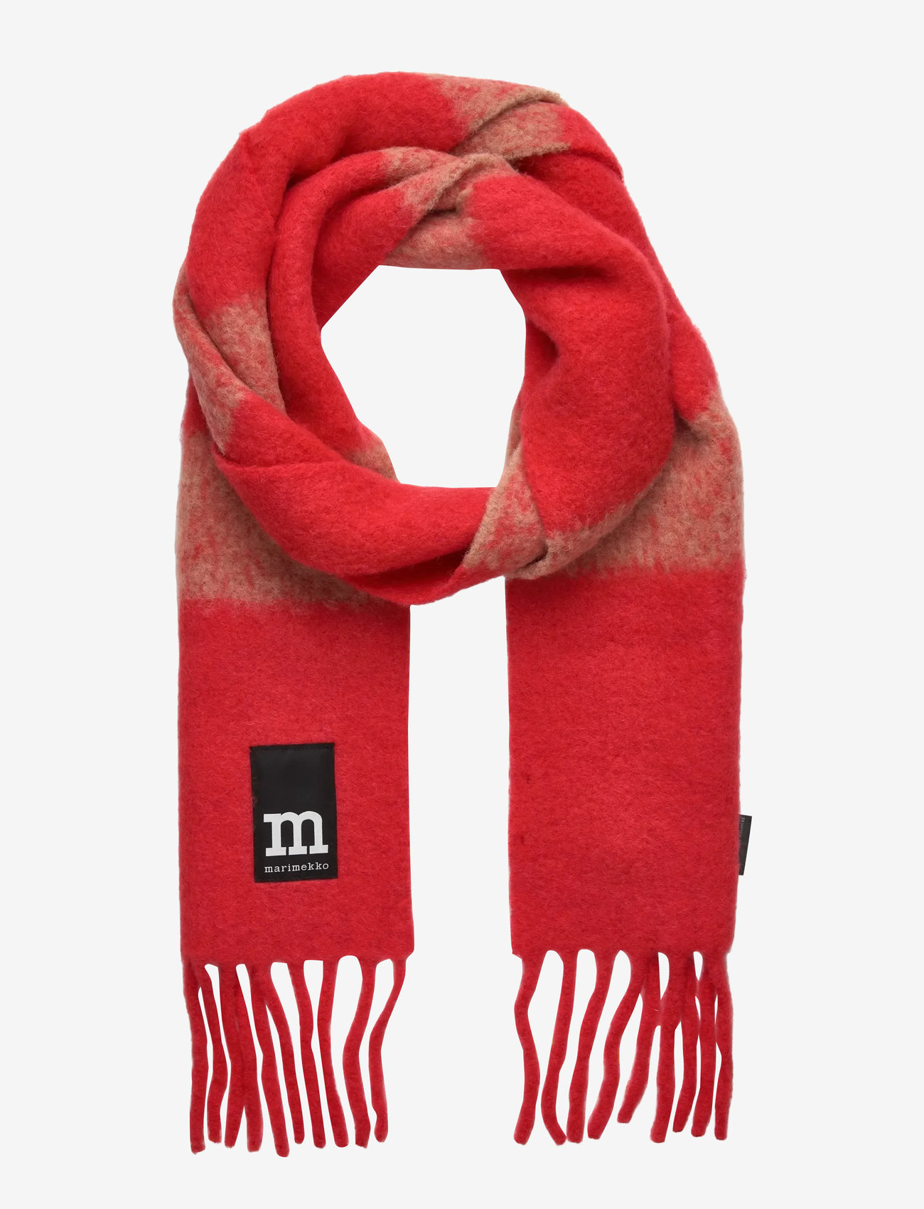 Marimekko - KUUMA - winter scarves - red, brown - 1
