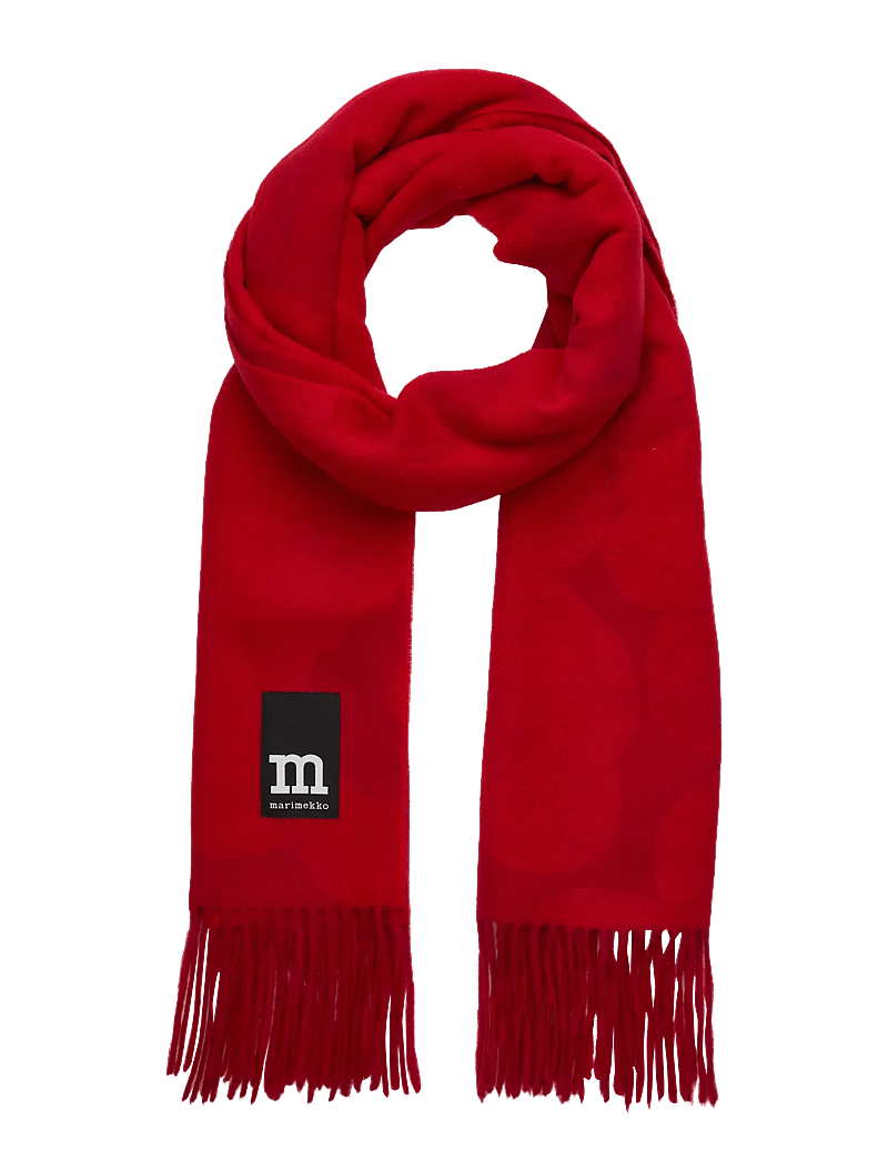 Marimekko - IDENTTINEN UNIKKO - halsdukar - red, dark red - 1