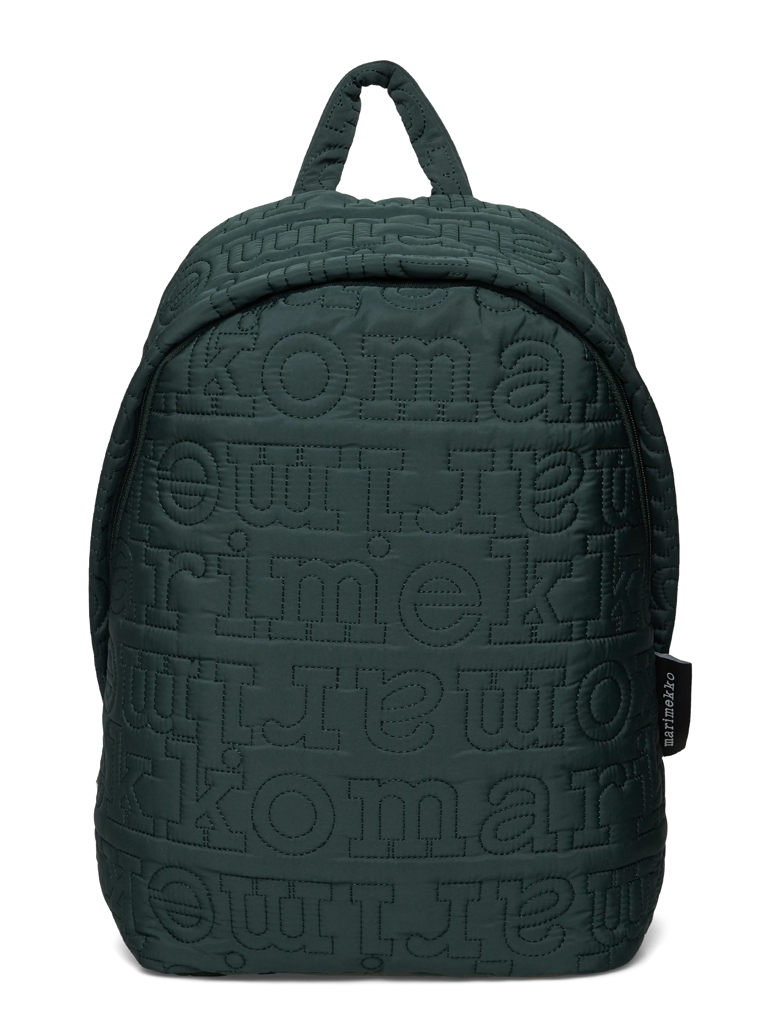 Marimekko JOY BACKPACK LOGO - Ryggsäckar - DARK GREEN / green