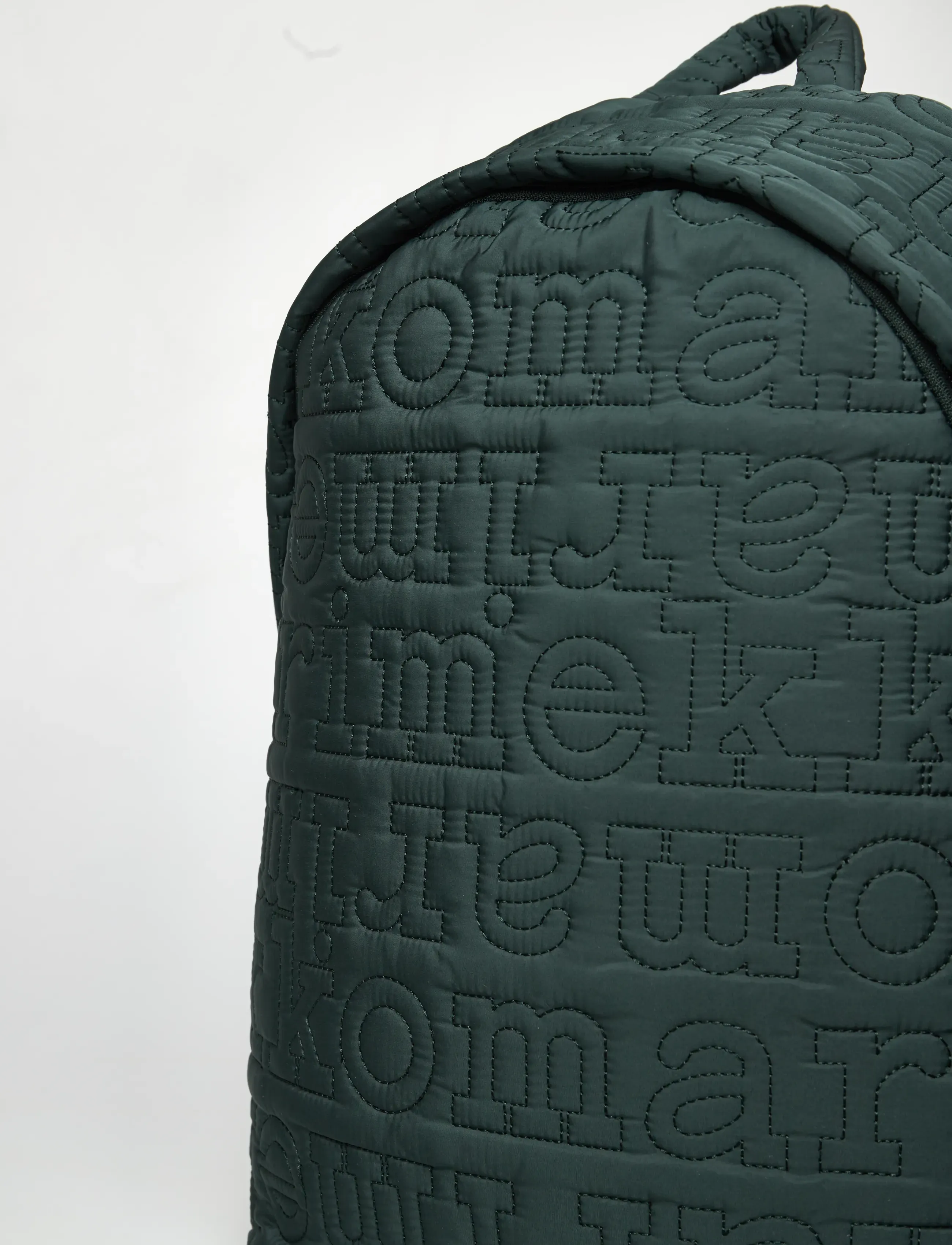 Marimekko - JOY BACKPACK LOGO - rygsække - dark green - 4
