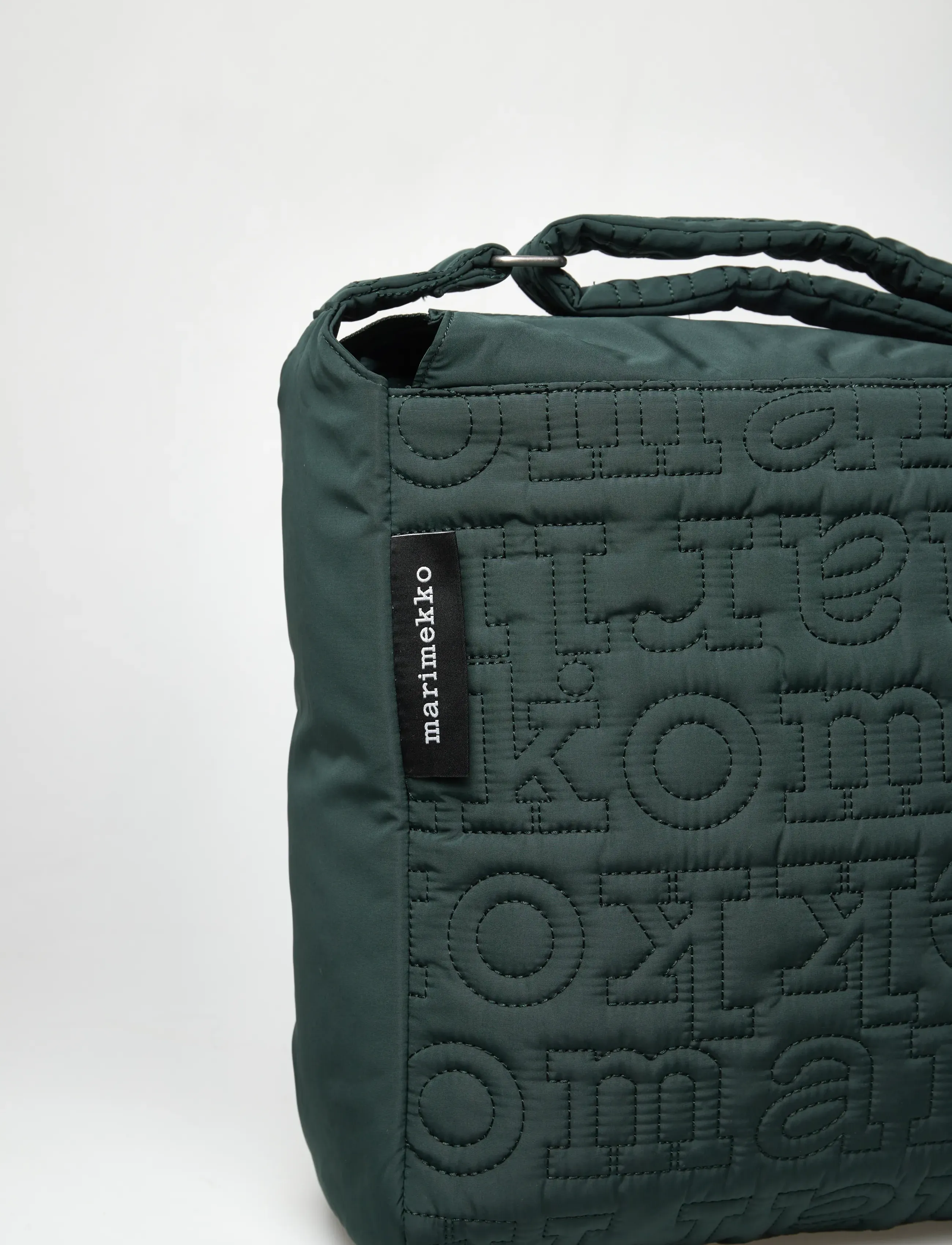 Marimekko - JOY CROSSBODY M LOGO - dark green - 4