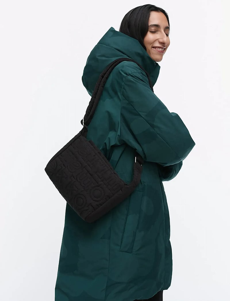 Marimekko - JOY CROSSBODY S LOGO - fyrir sérstakar viðburðir - black - 0