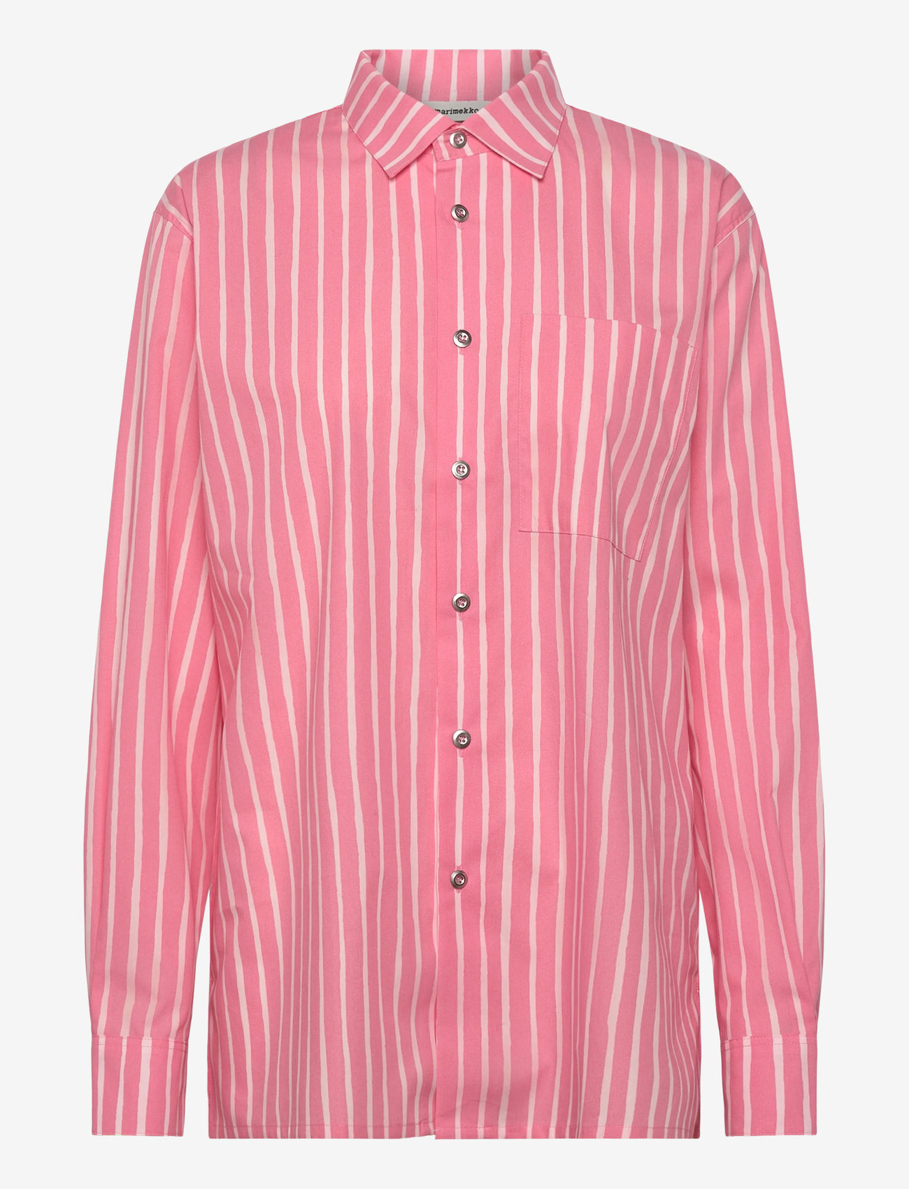 Marimekko - JOKAPOIKA 2017 - long-sleeved shirts - light pink, pink, white - 1