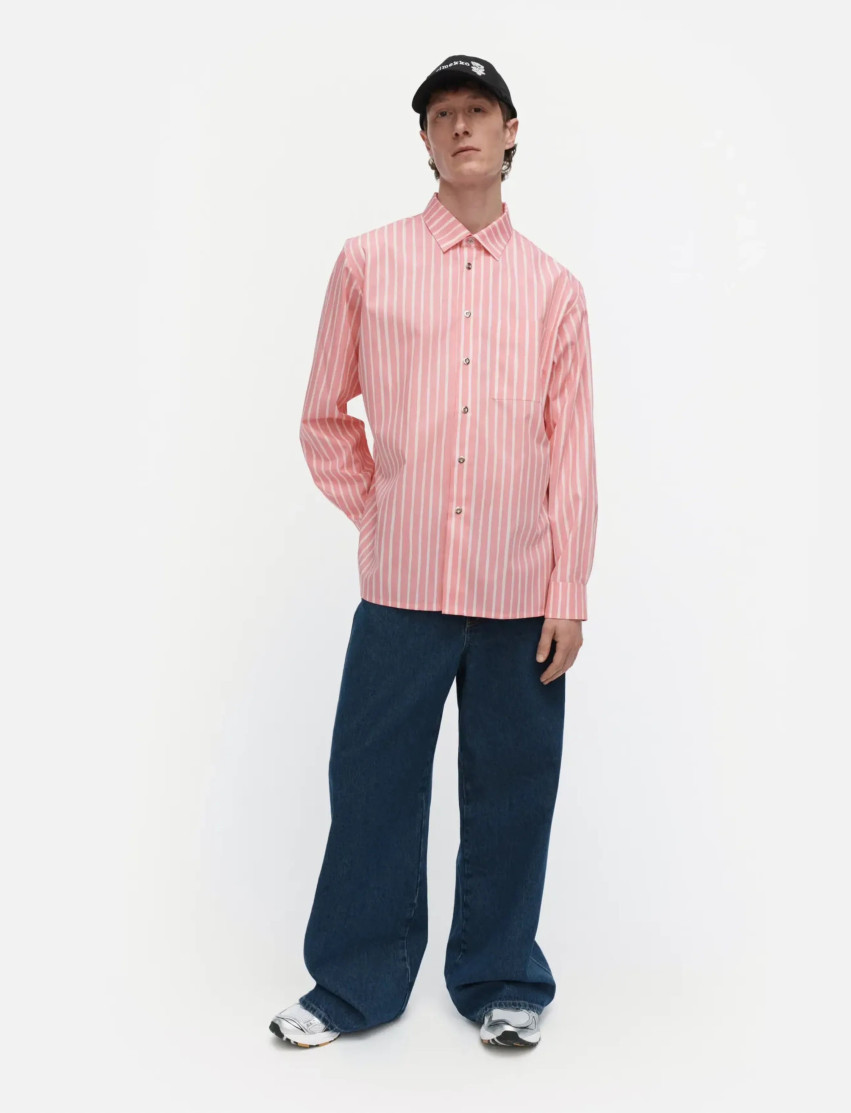 Marimekko JOKAPOIKA 2017 - Hemden - LIGHT PINK, PINK, WHITE / pink/rose