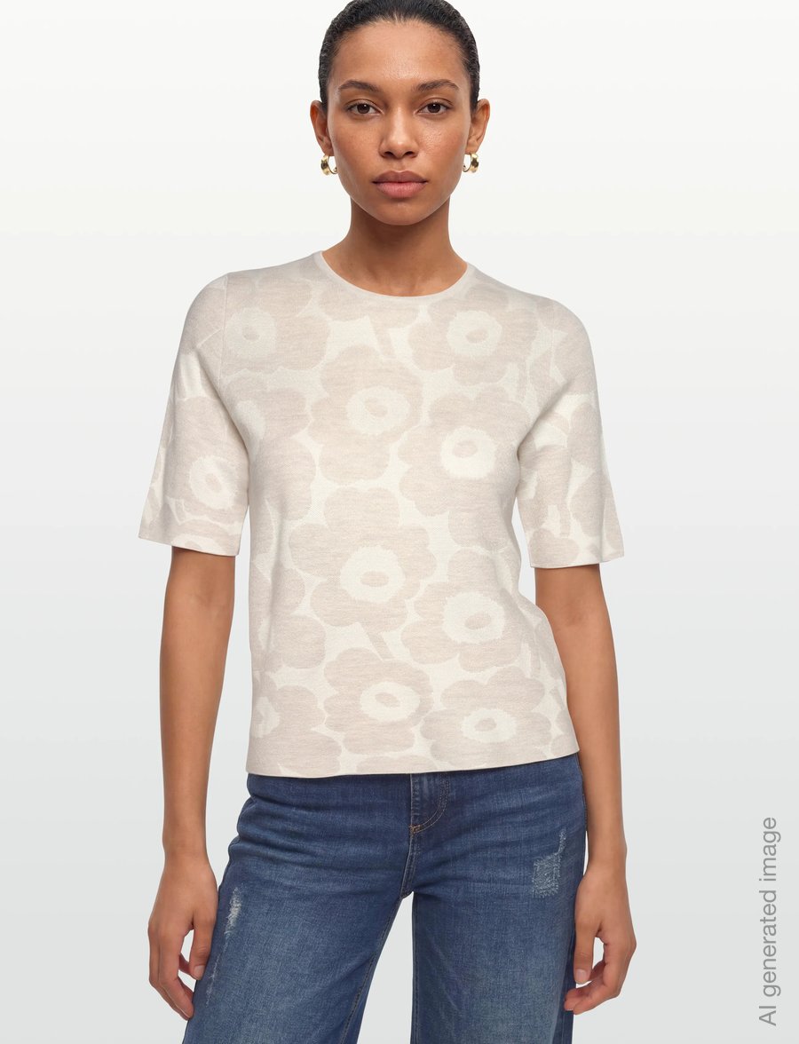 Marimekko - KERTYÄ UNIKKO - pullover - white, off white - 3