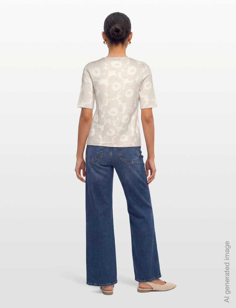 Marimekko - KERTYÄ UNIKKO - pullover - white, off white - 4