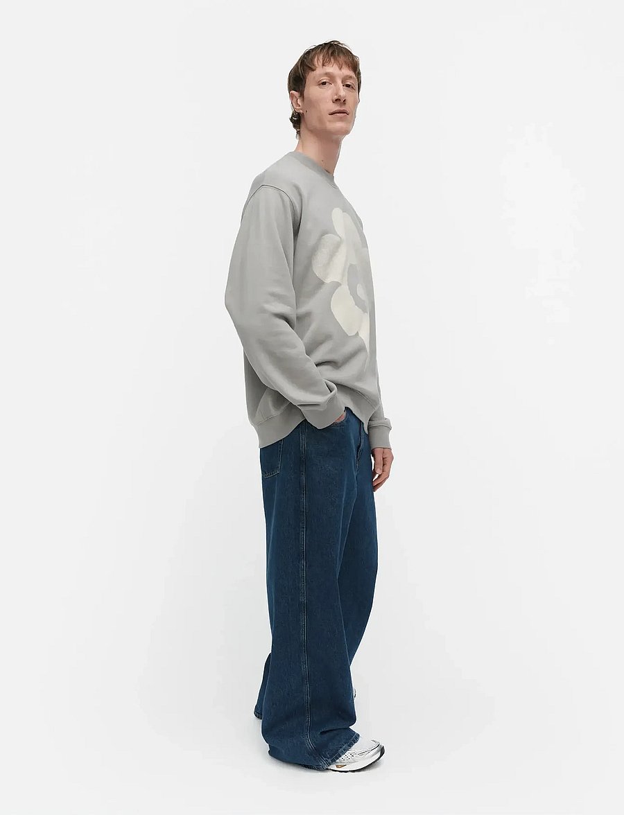 Marimekko - LOISTO UNIKKO PLACEMENT - sweatshirts - grey, off white - 4